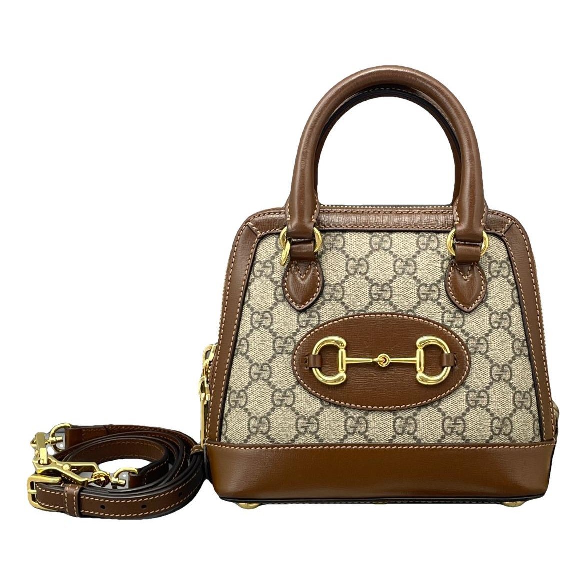 Handle Horsebit 1955 leather handbag