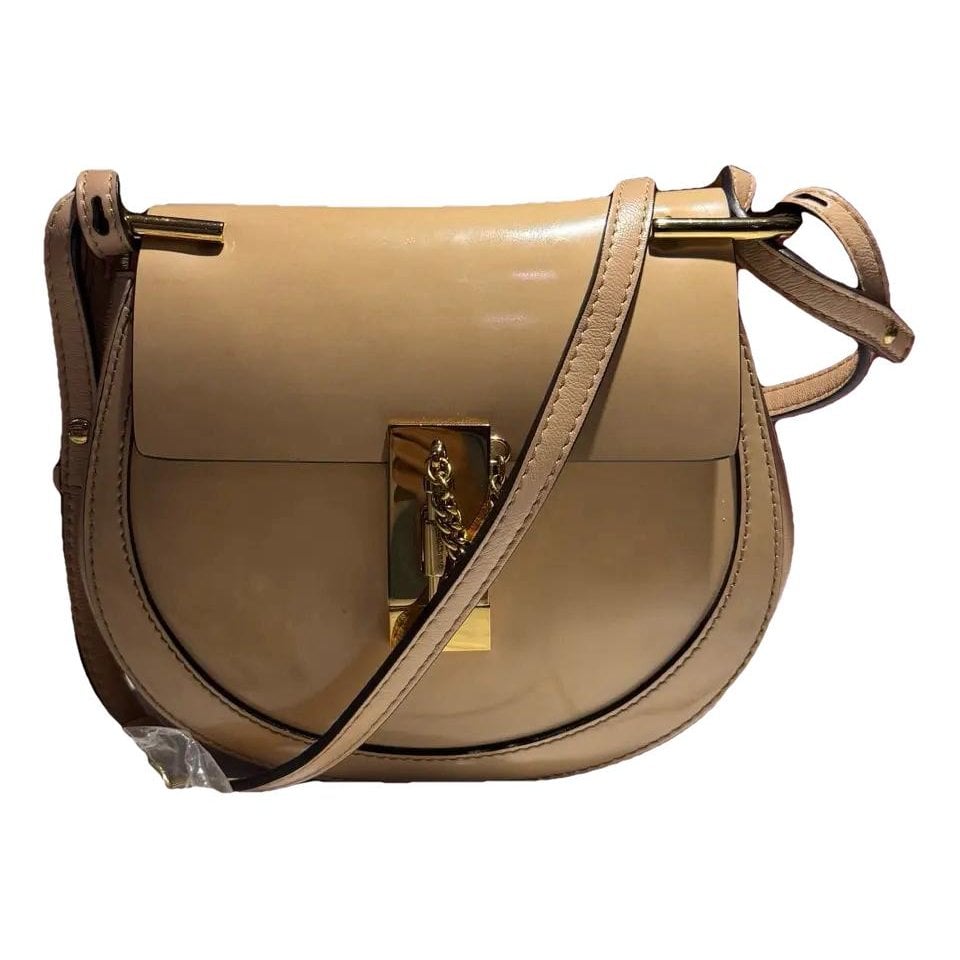 Drew leather handbag