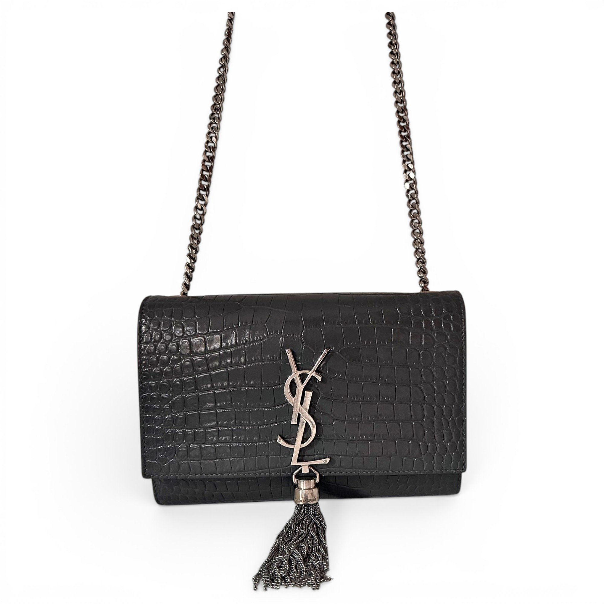 Kate monogramme leather crossbody bag