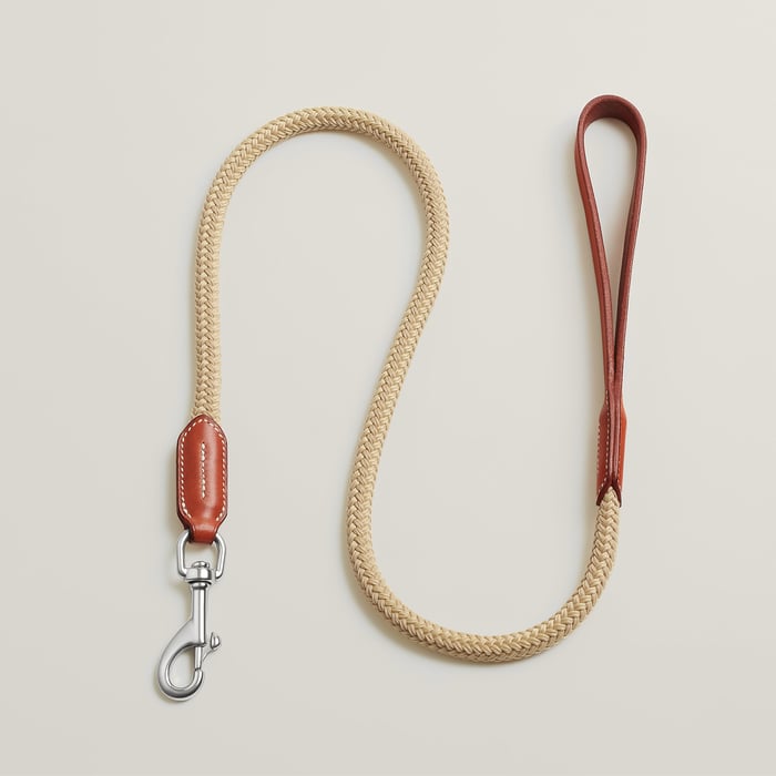 Dark Irish Gaucho Dog Leash