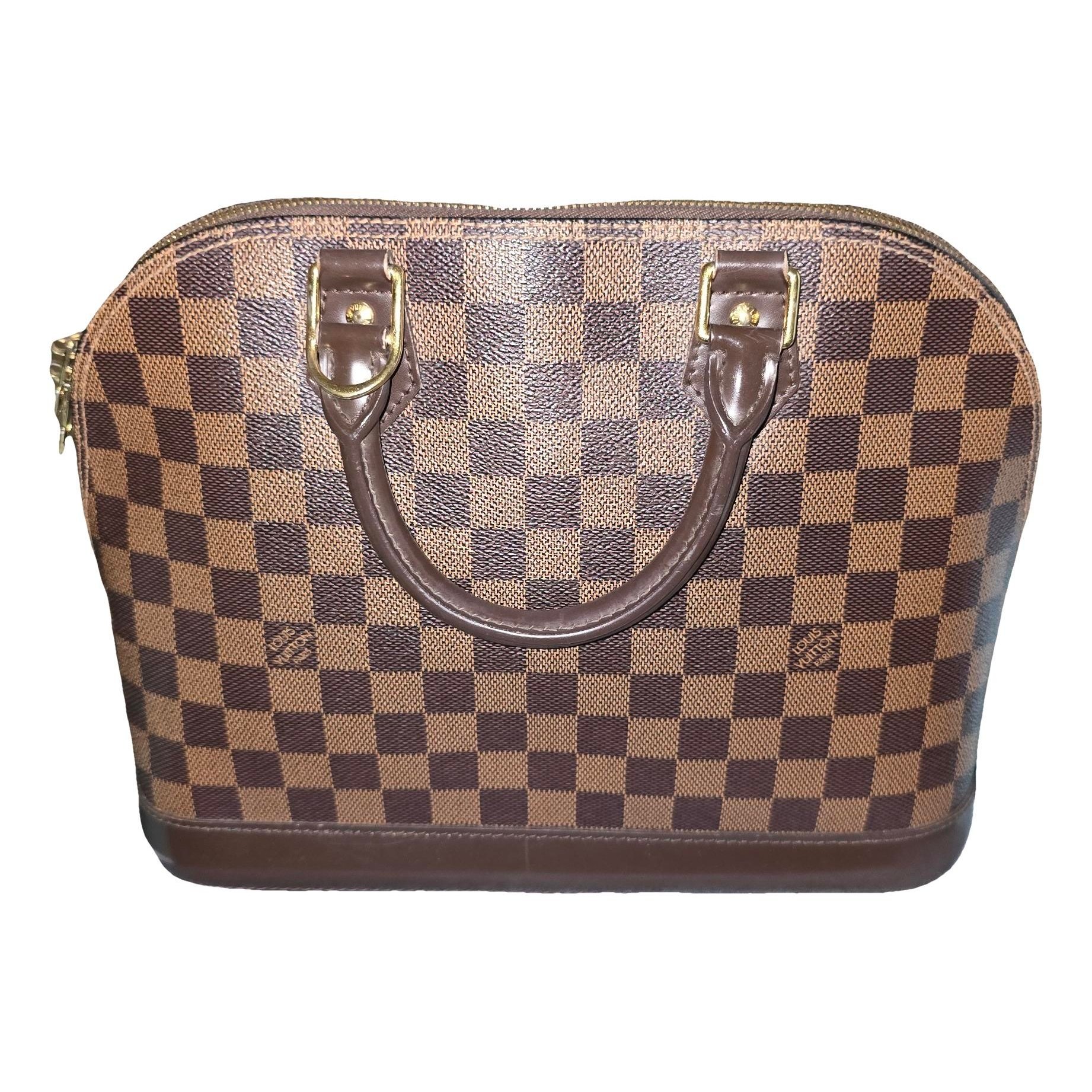 Alma leather handbag