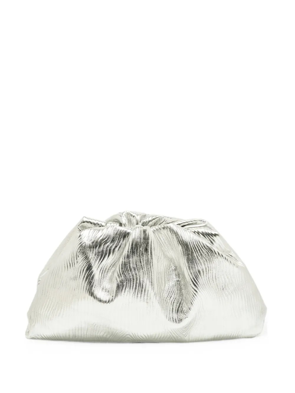 The Pouch embossed clutch bag