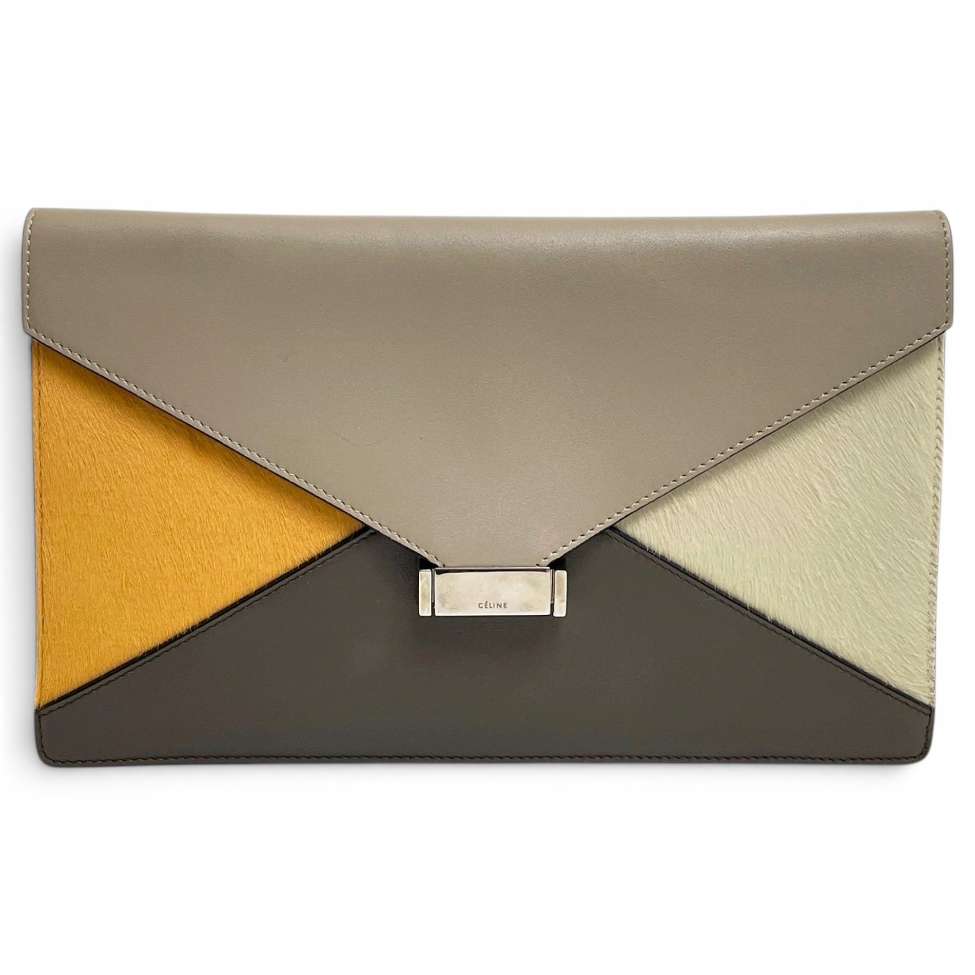 Diamond Clutch leather clutch bag
