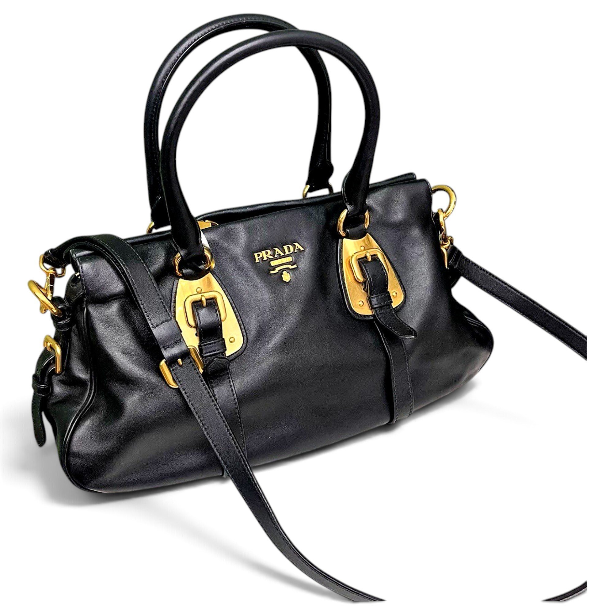 Leather crossbody bag
