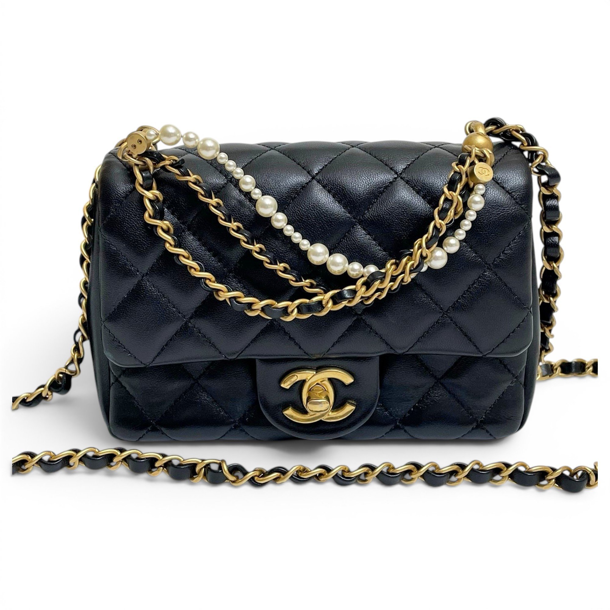 Leather crossbody bag