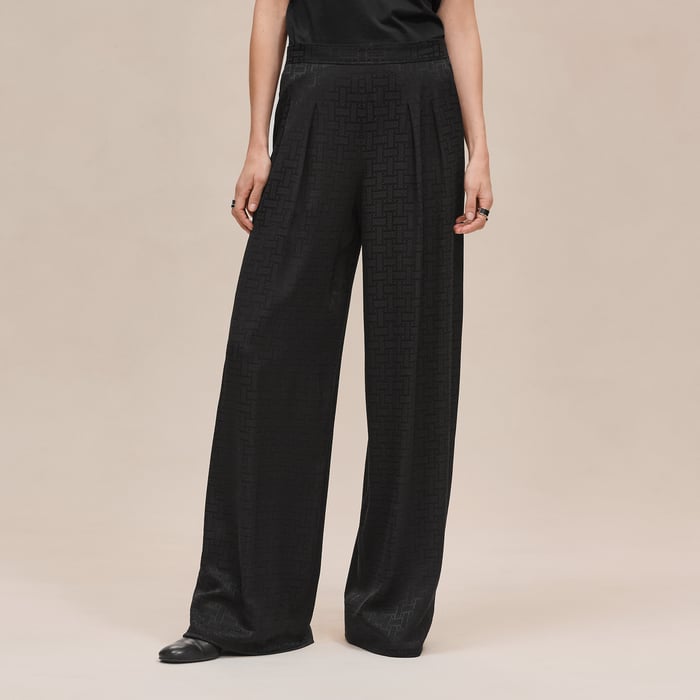 Noir "Mosaique" Pants