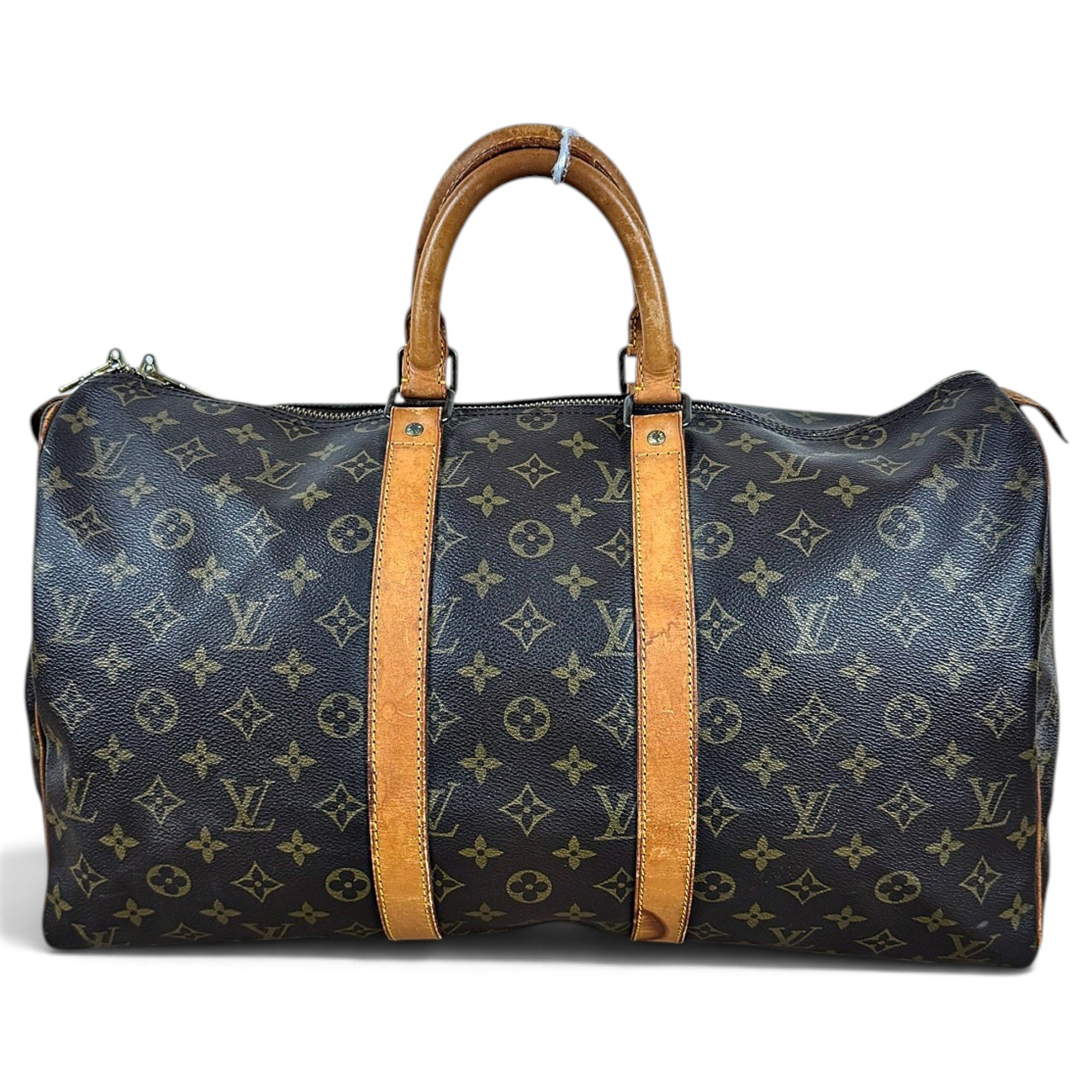 Keepall leather 48h bag