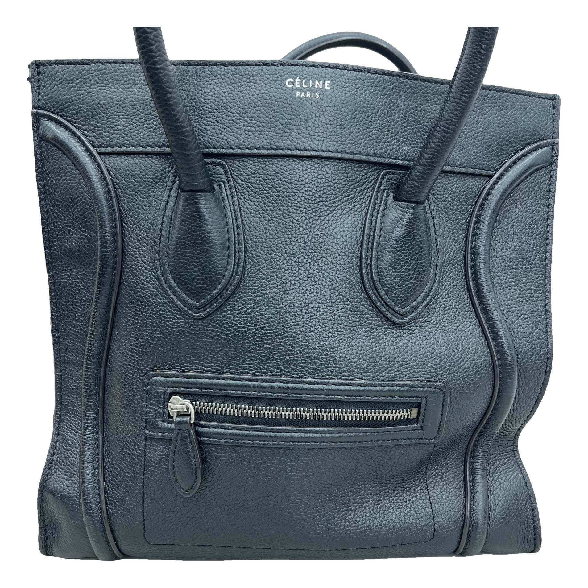 Luggage leather handbag
