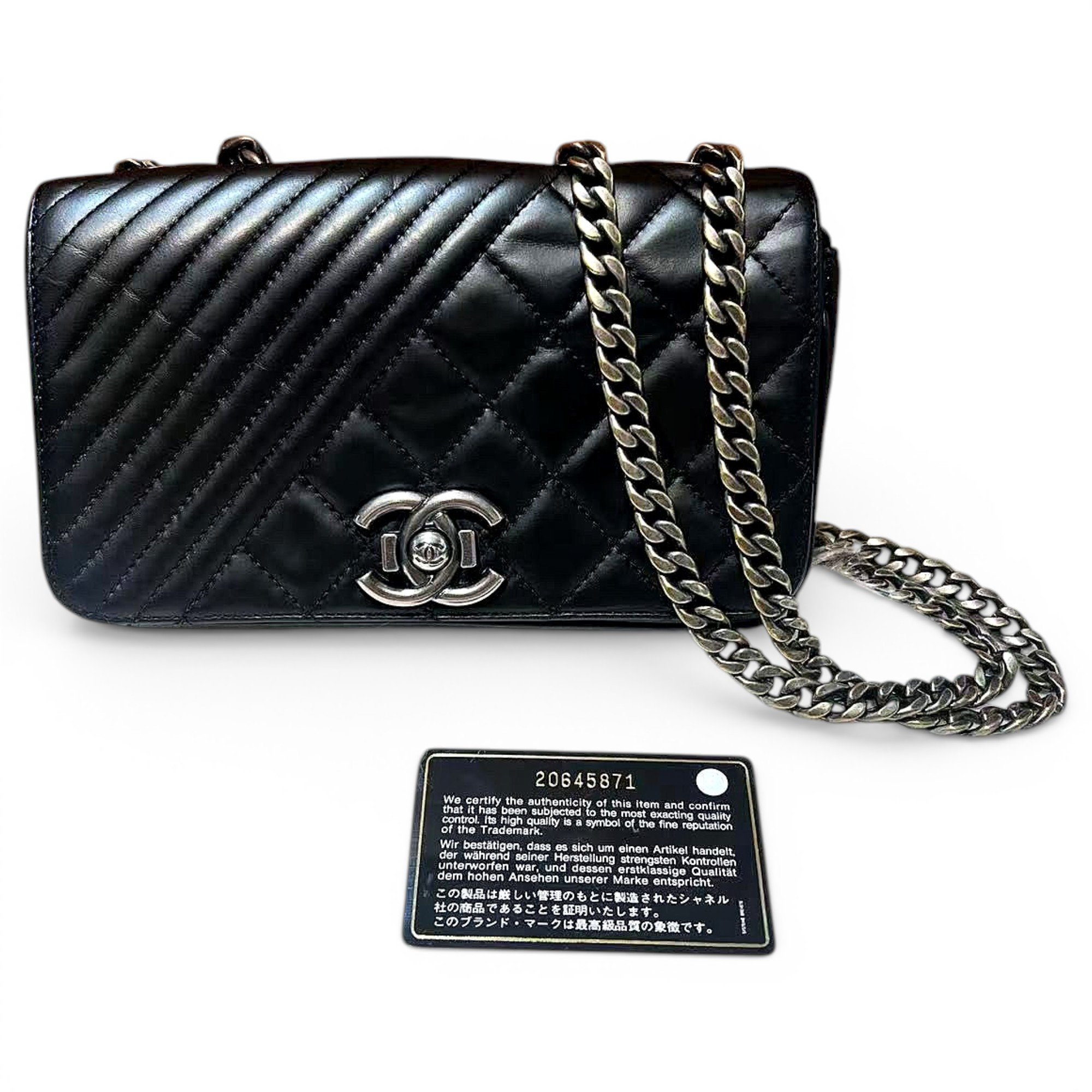 Coco boy leather crossbody bag