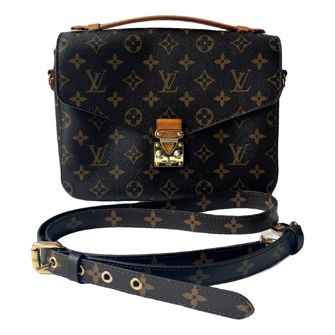 Metis patent leather crossbody bag