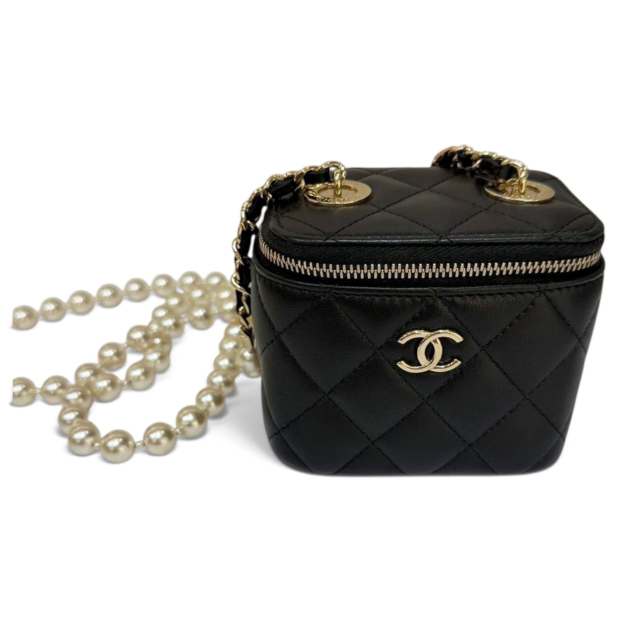 Chanel Trendy CC Vanity leather handbag