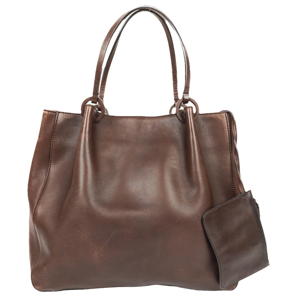 Hobo leather handbag