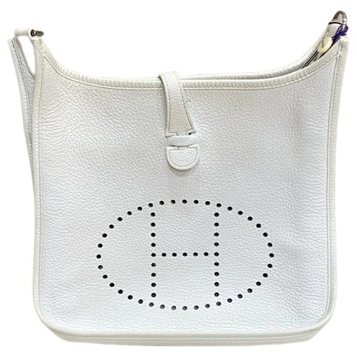 Evelyne leather handbag