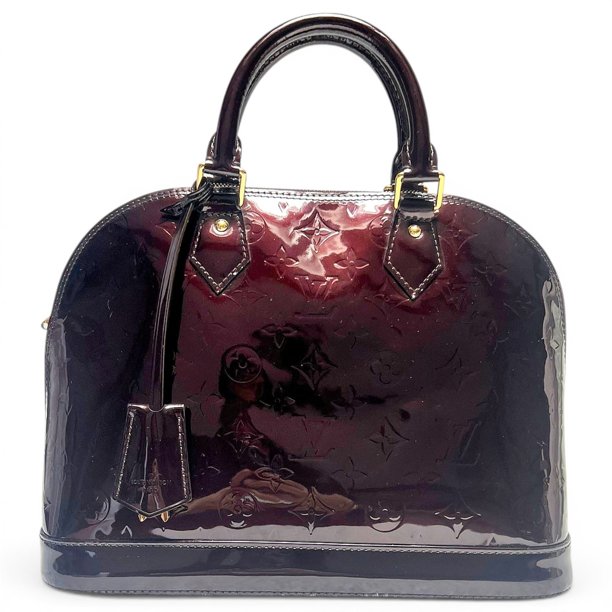 Alma patent leather handbag