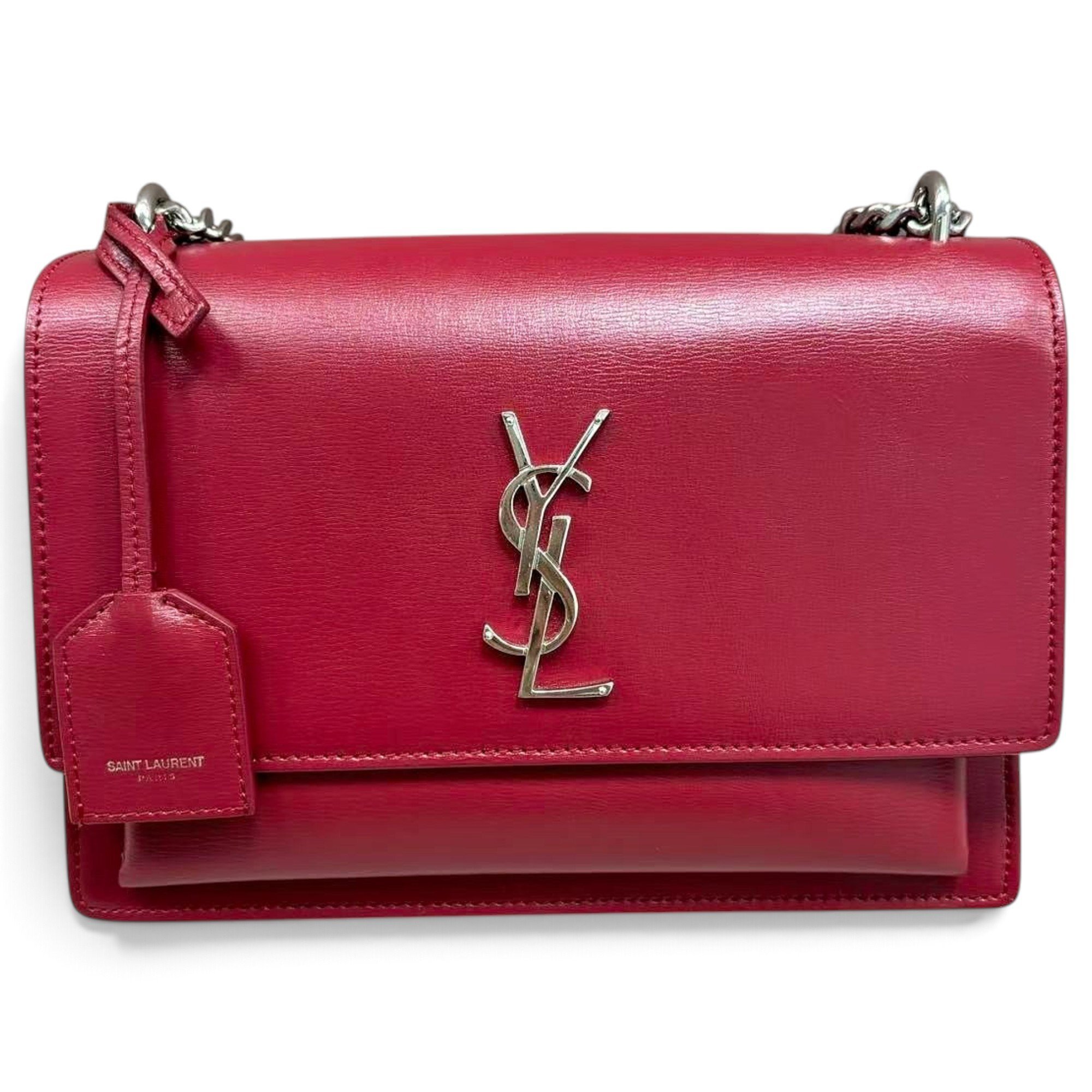 Sunset leather crossbody bag