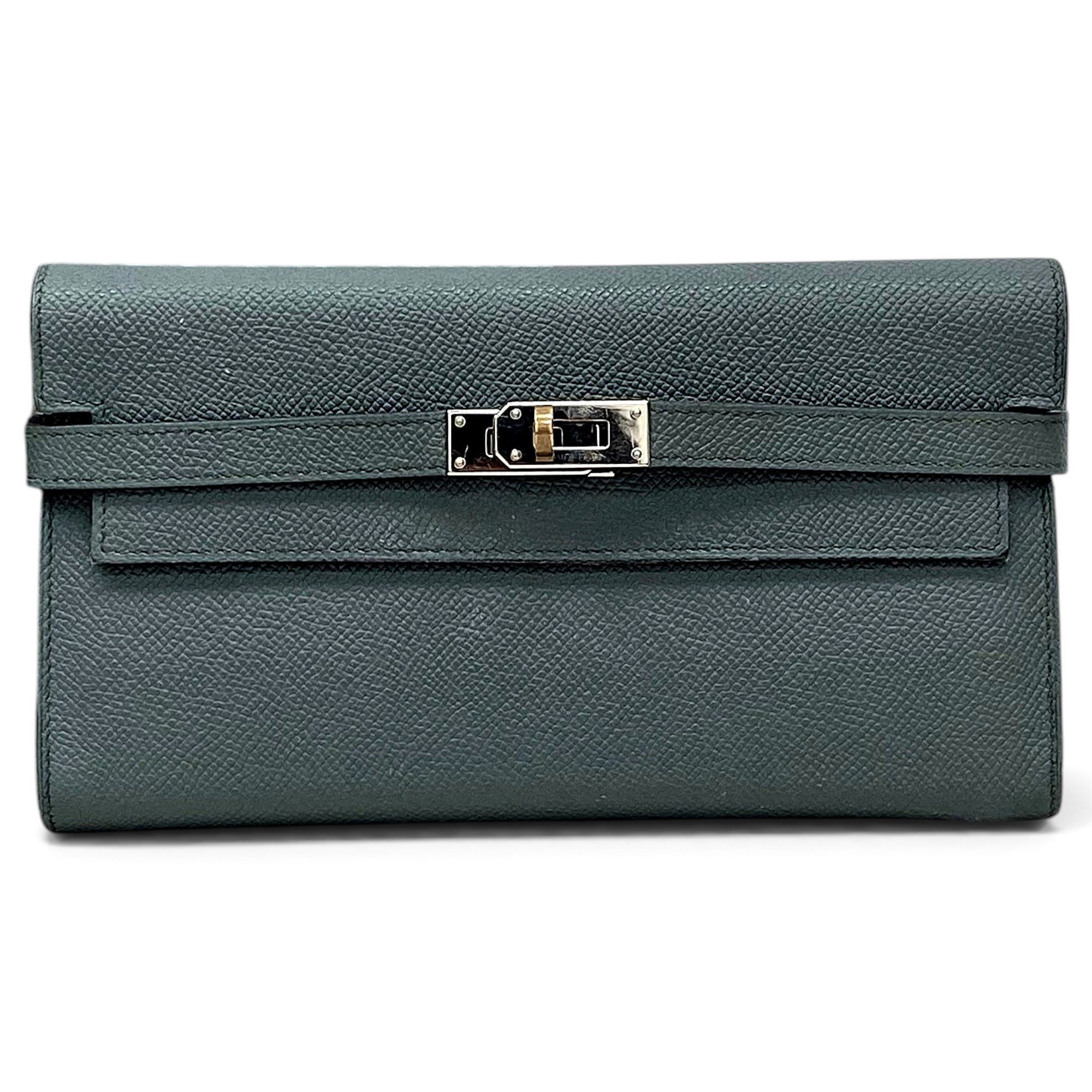 Kelly to go leather clutch bag