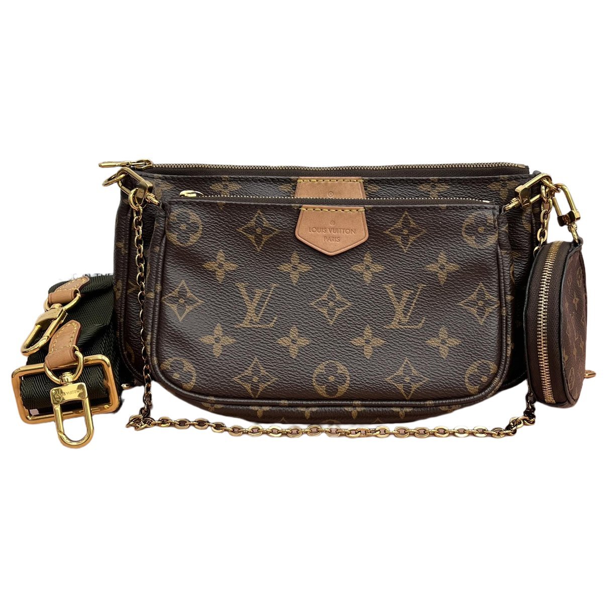 Multi Pochette Accessoires leather handbag