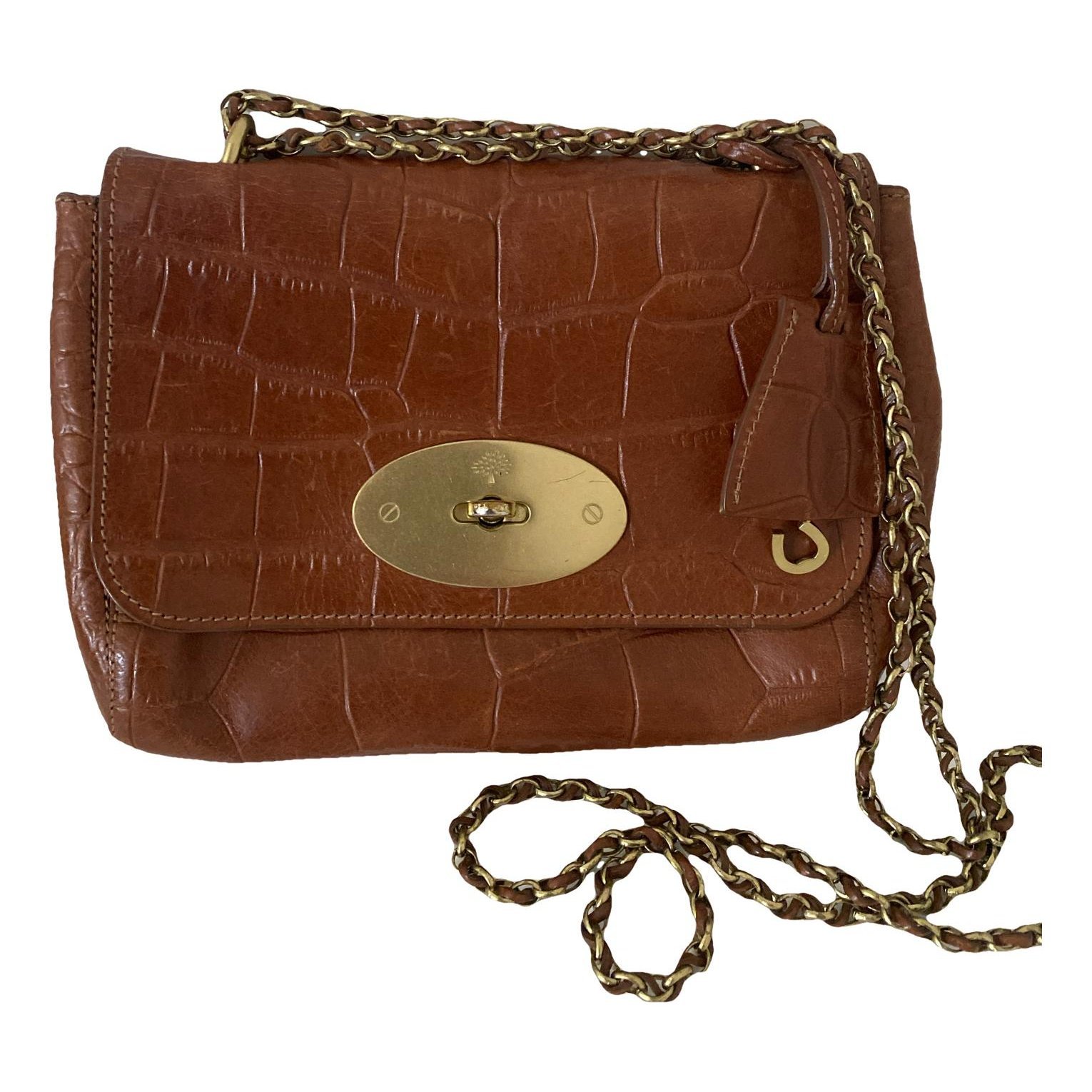 Lily leather handbag