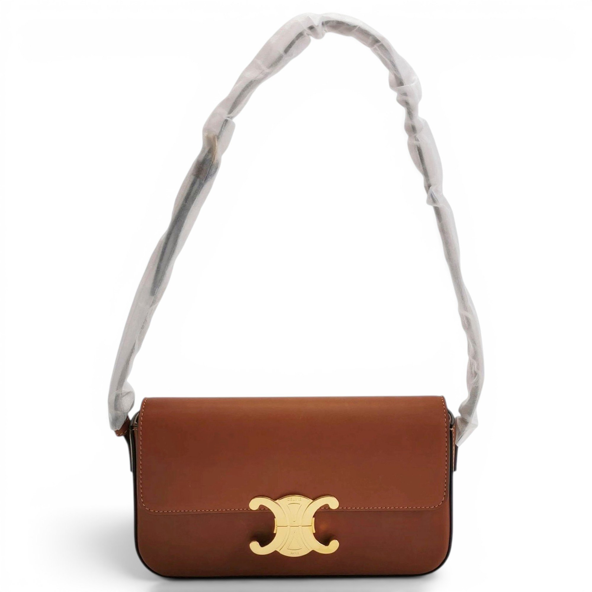Celine Triomphe leather handbag