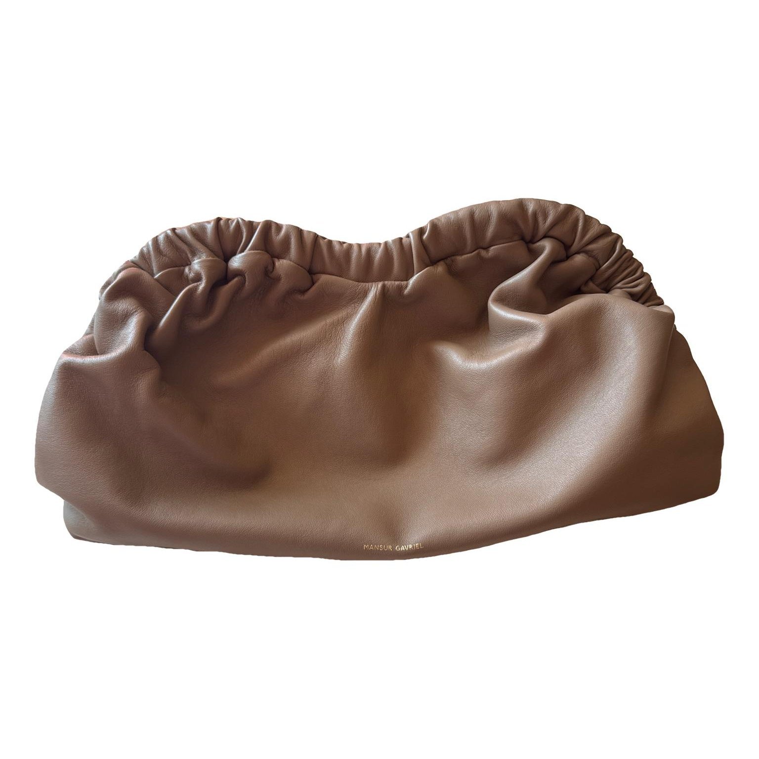 Mansur Gavriel Cloud leather clutch bag