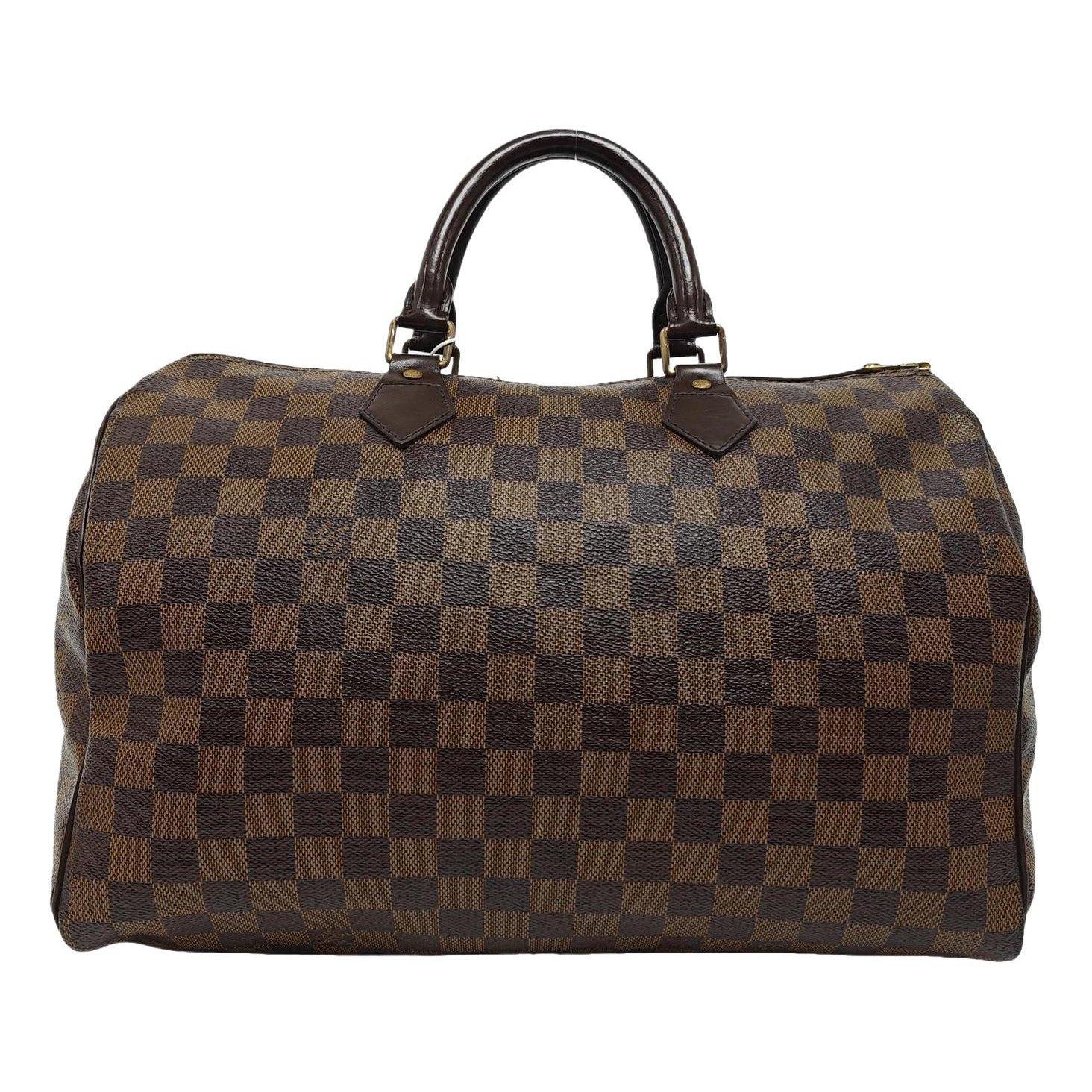 Nano Speedy / Mini HL leather handbag