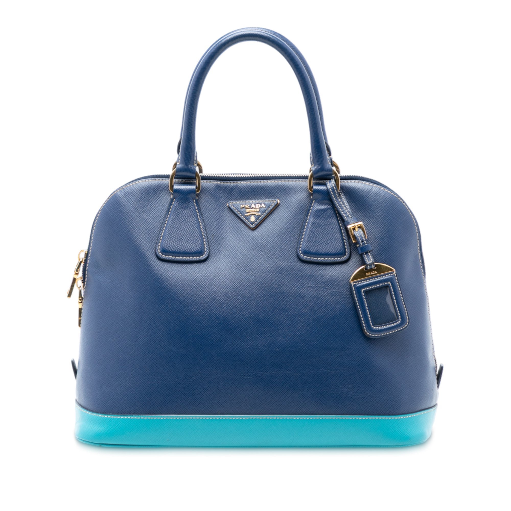 Promenade leather handbag