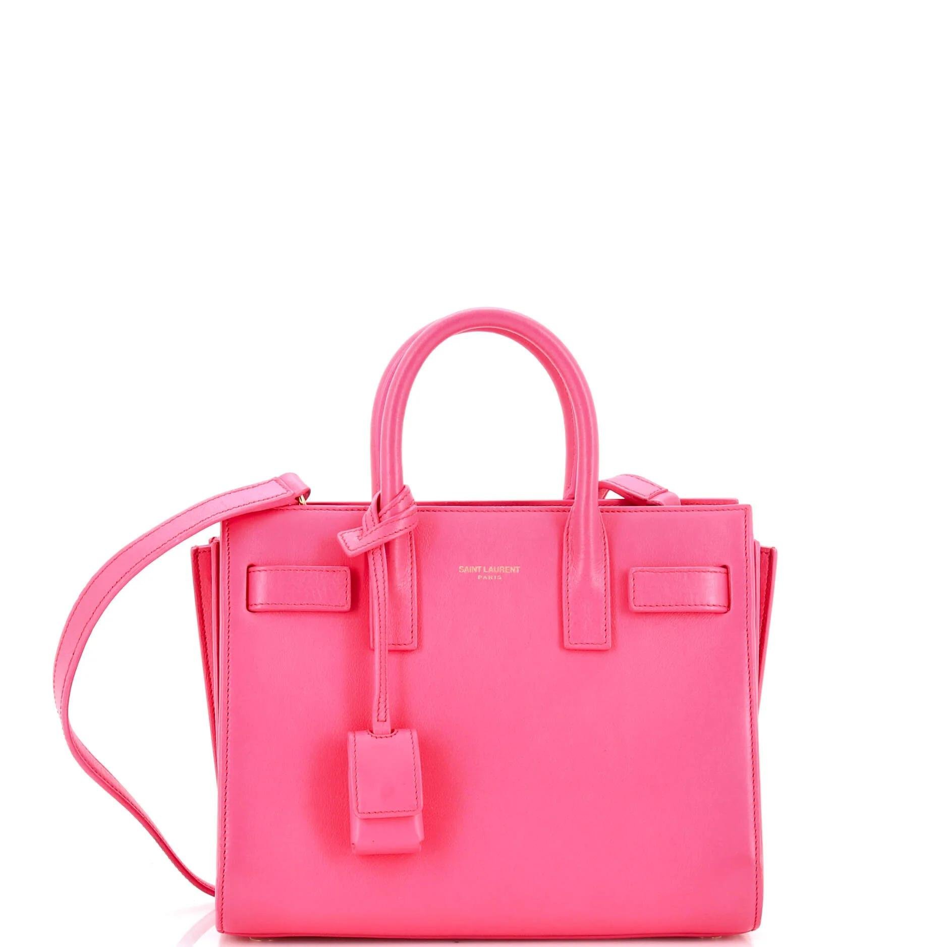Leather tote