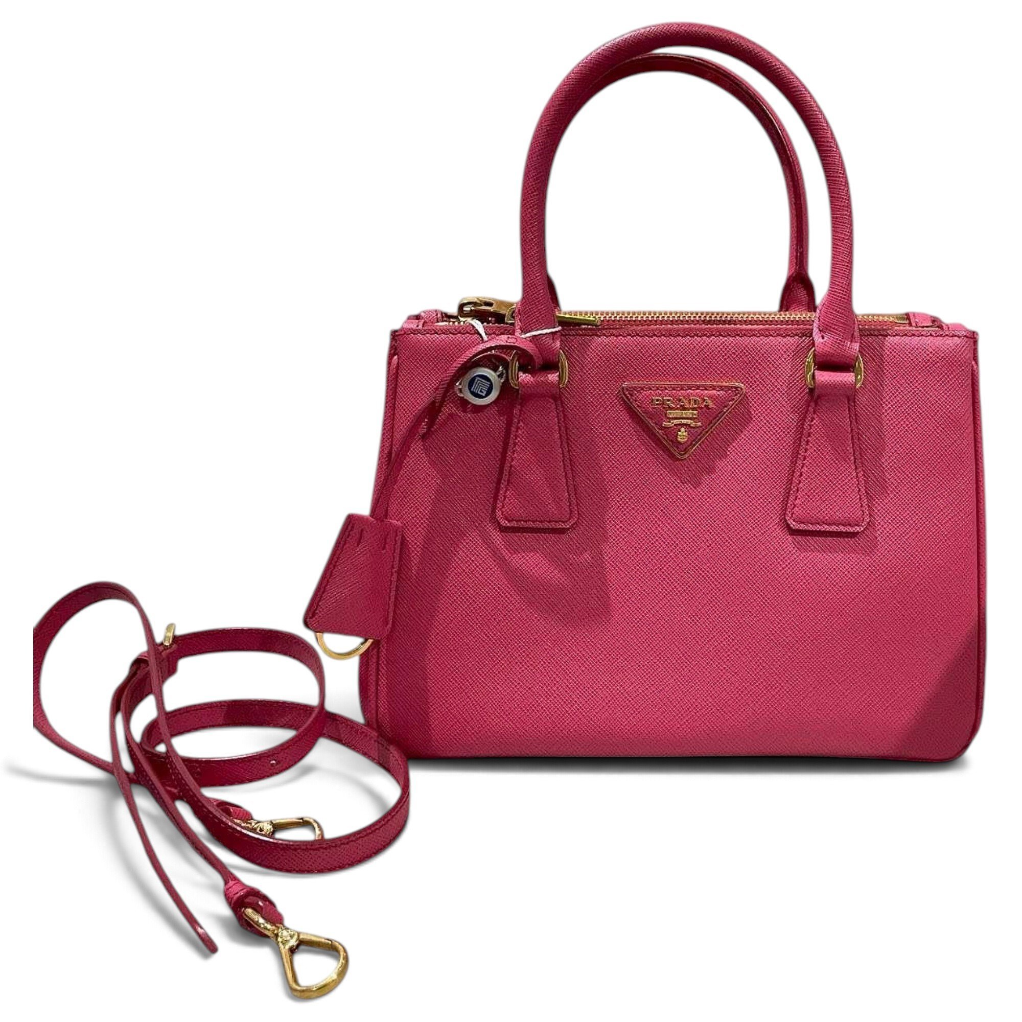 Galleria leather handbag