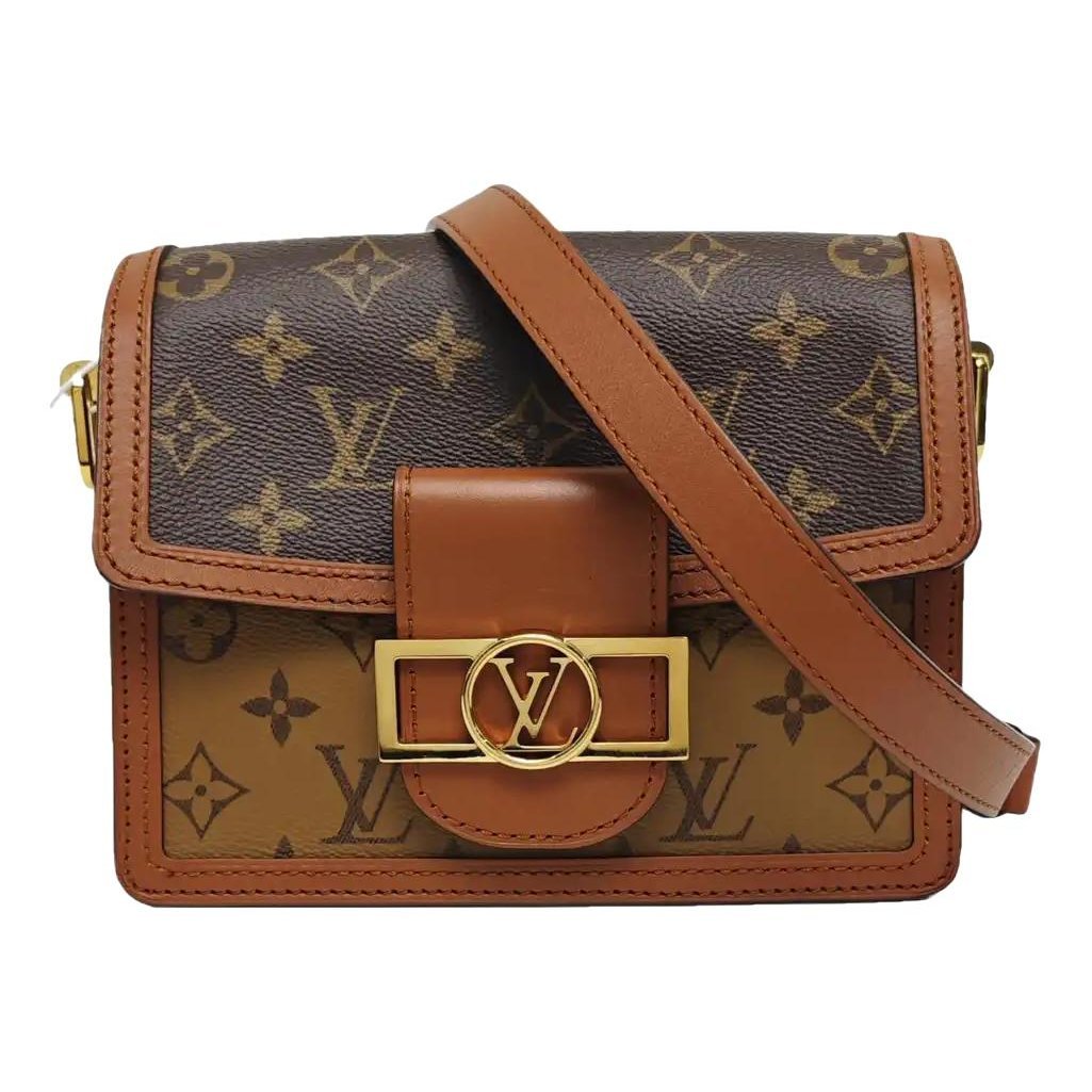 Dauphine leather mini bag