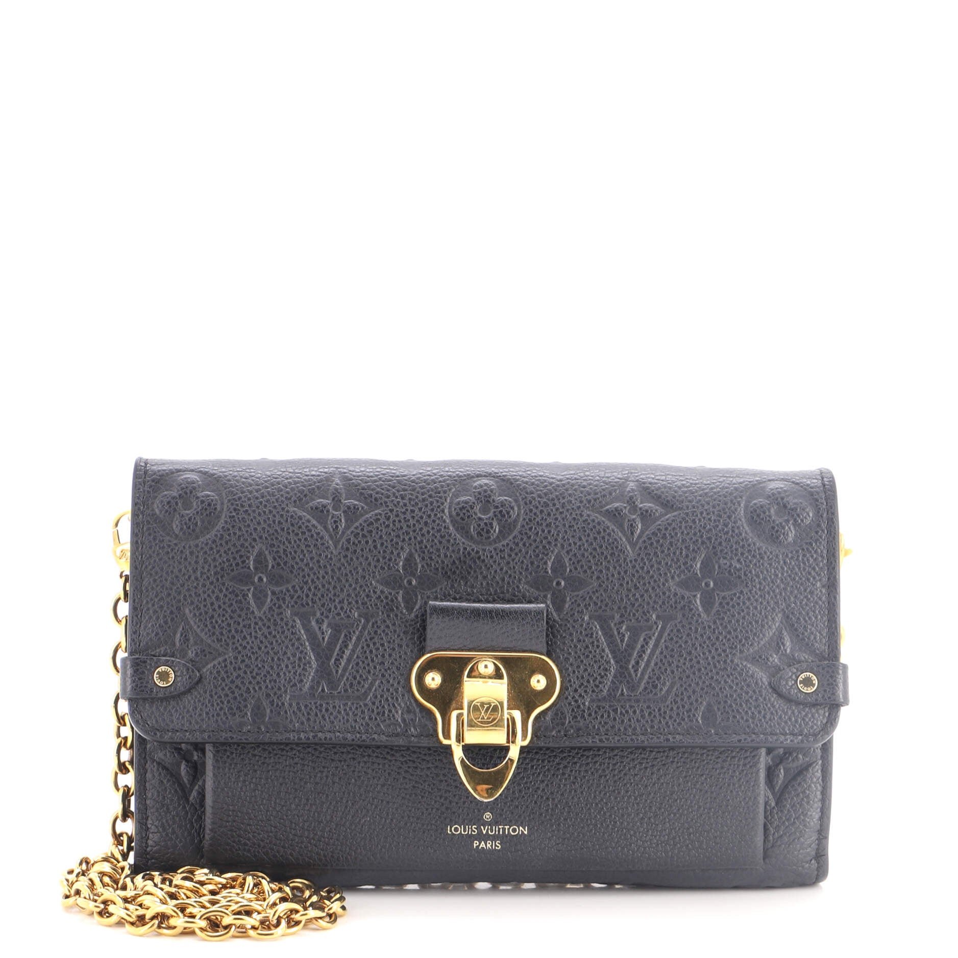 Vavin Chain Wallet Monogram Empreinte Leather