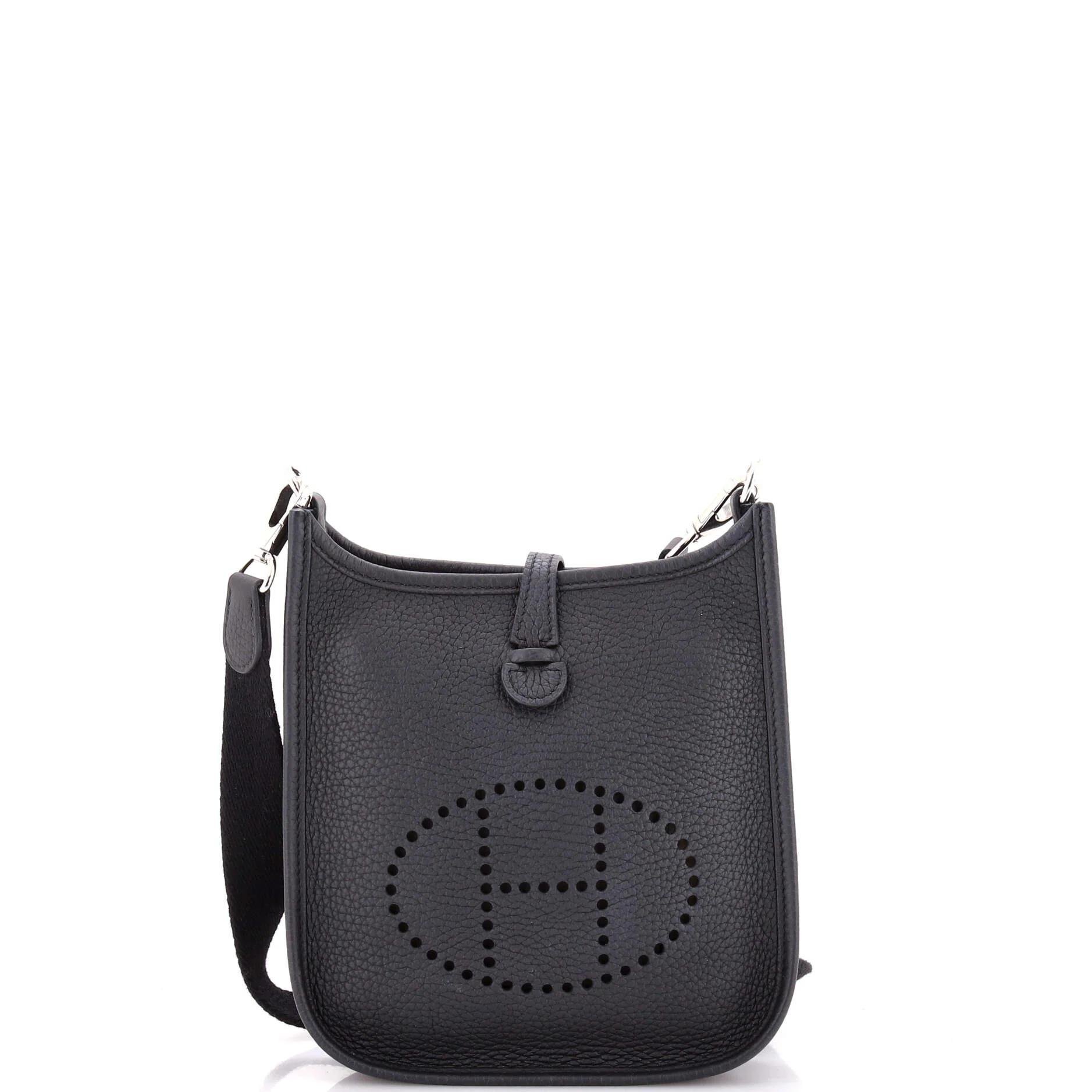 Mini Evelyne leather crossbody bag