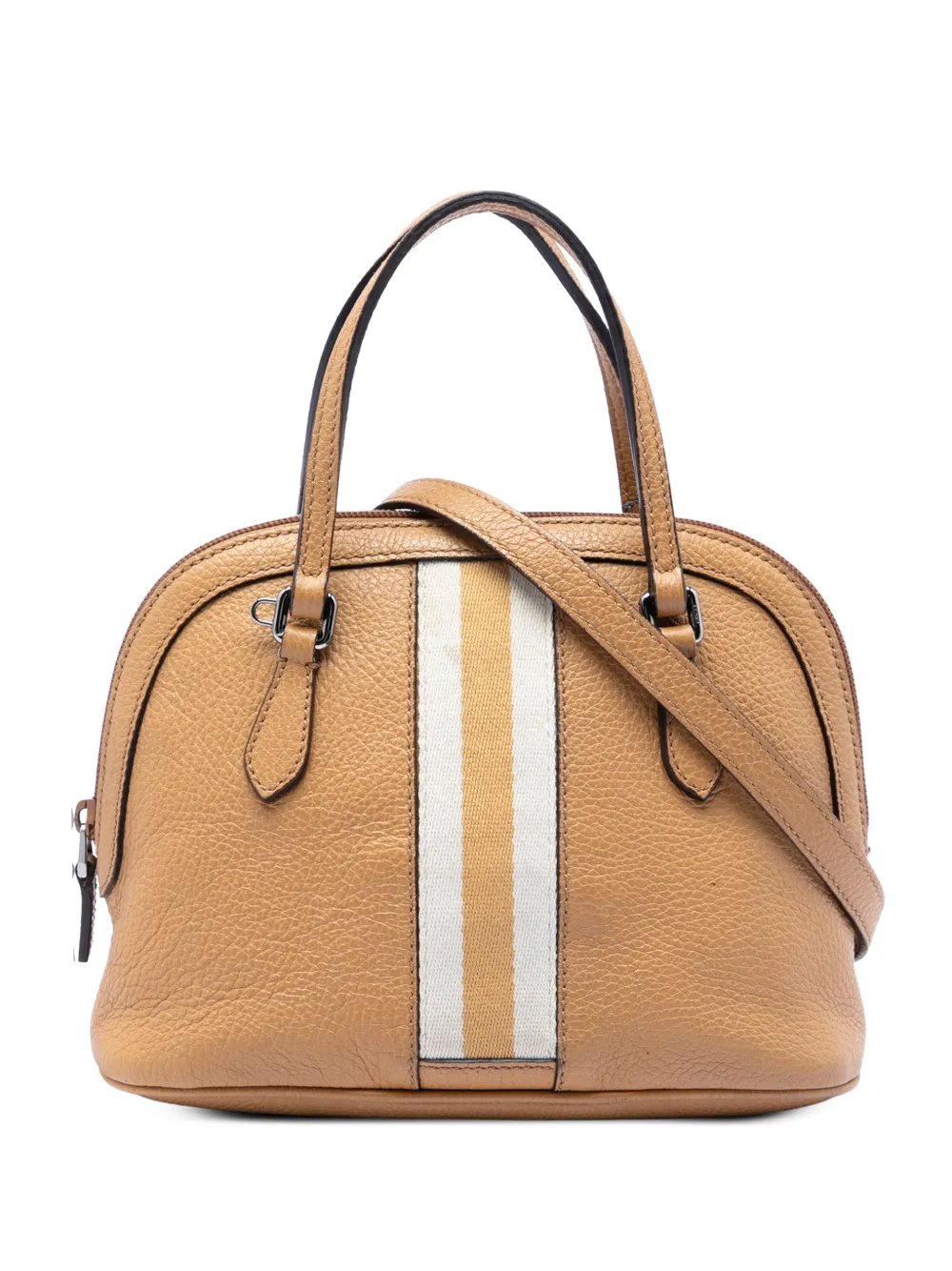 2016-2026 Mini Calfskin Web Dome satchel