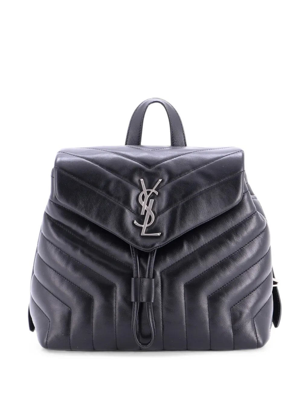 LouLou Matelasse Chevron Leather Small backpack