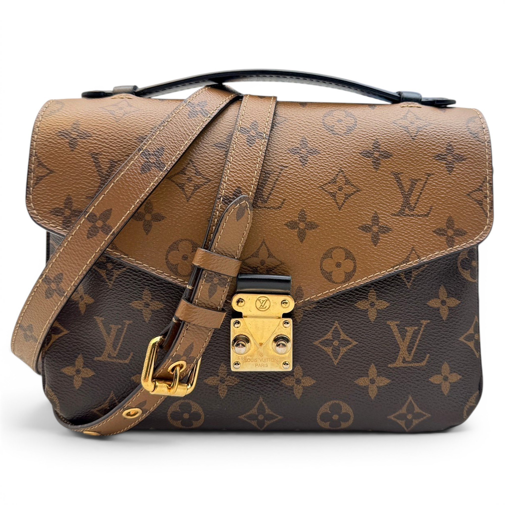 Metis leather handbag