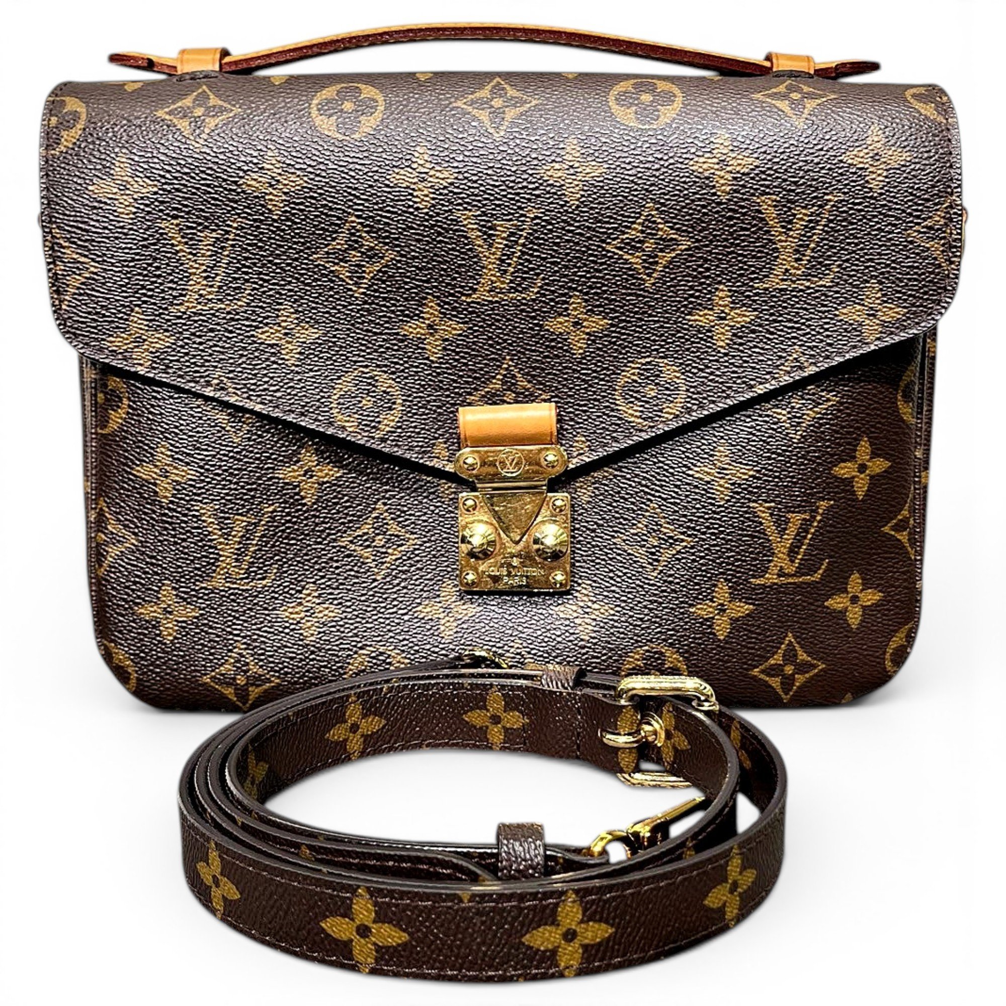 Metis leather crossbody bag