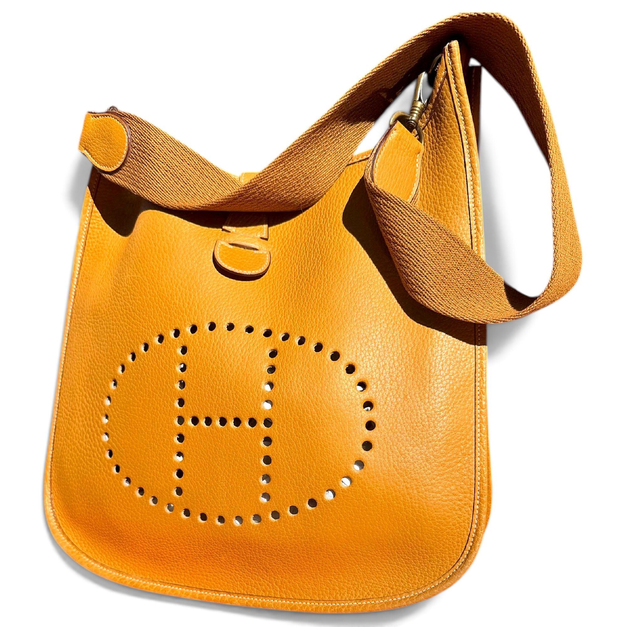 Evelyne leather crossbody bag