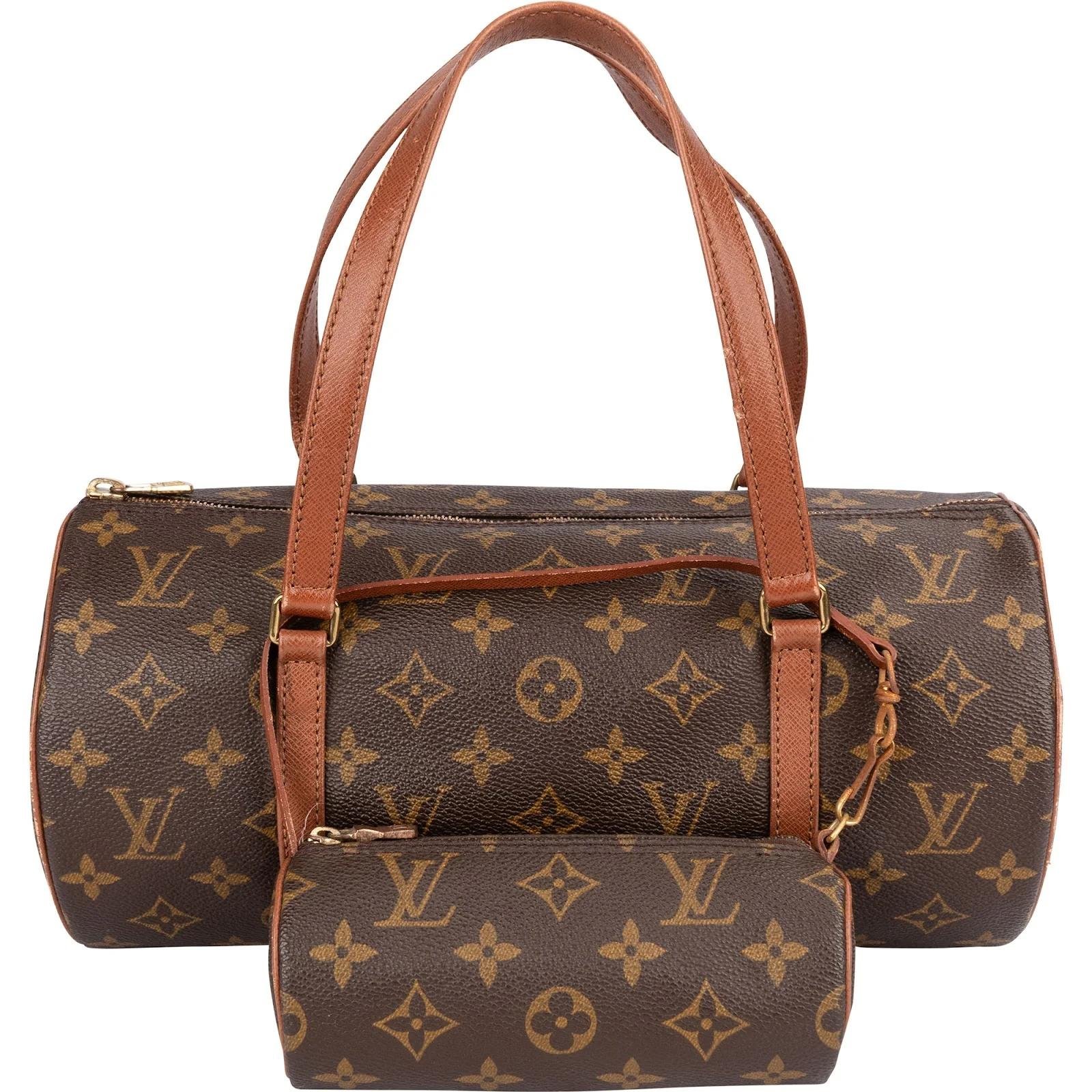 Papillon leather handbag