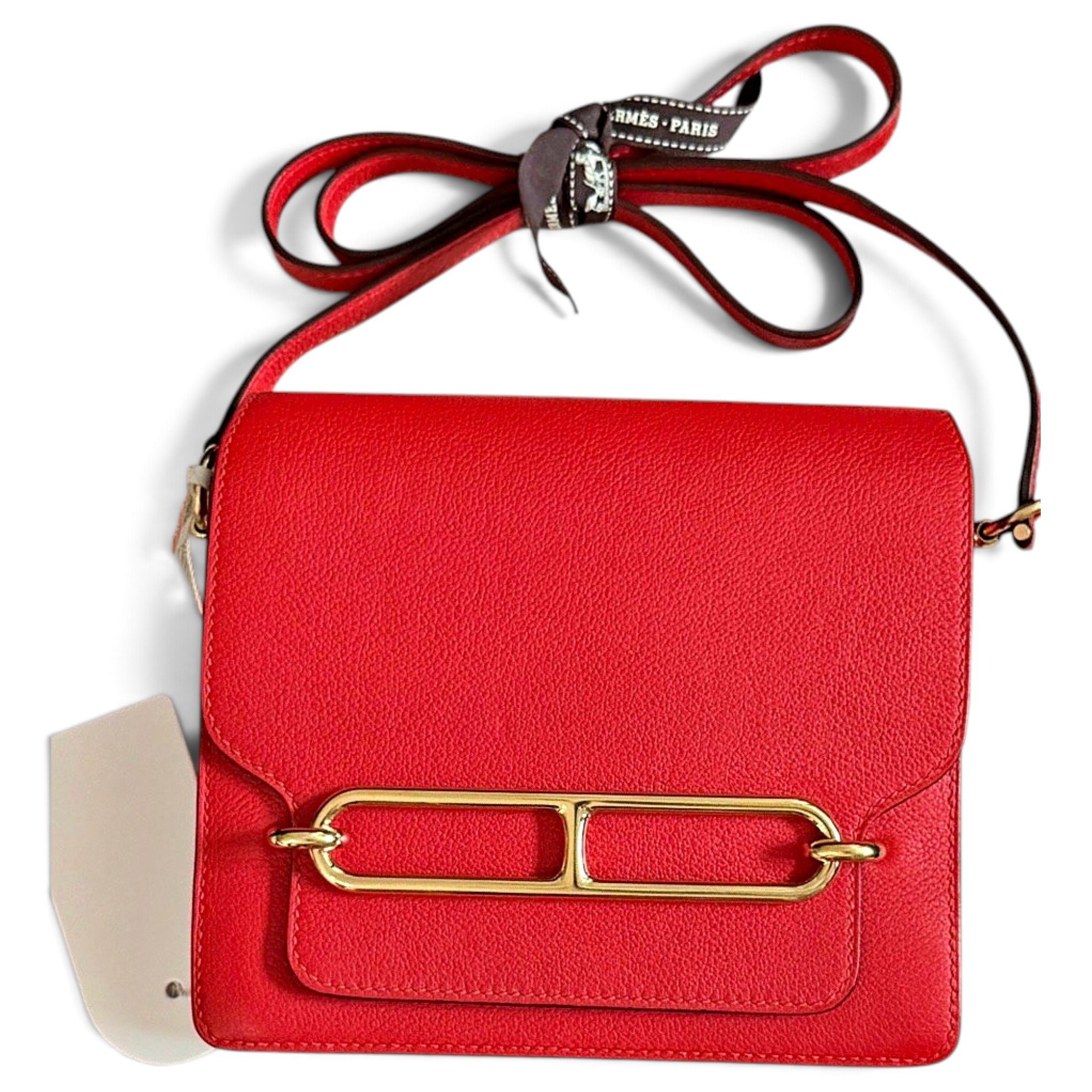 Roulis leather handbag