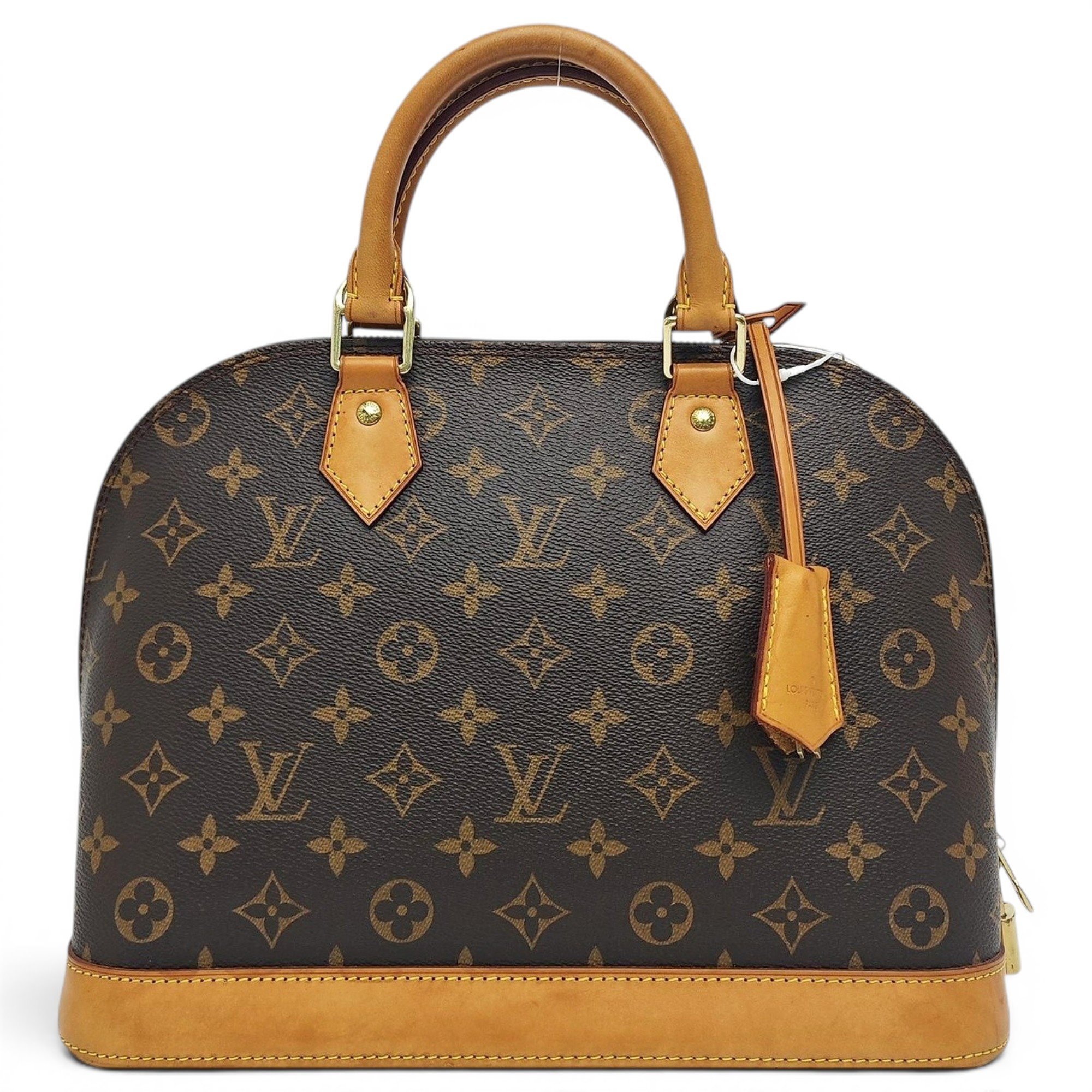 Alma leather handbag