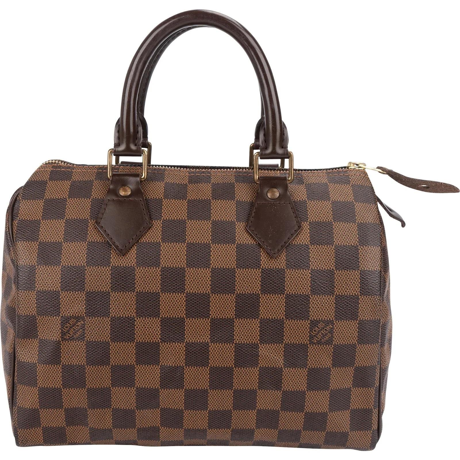 Speedy leather handbag