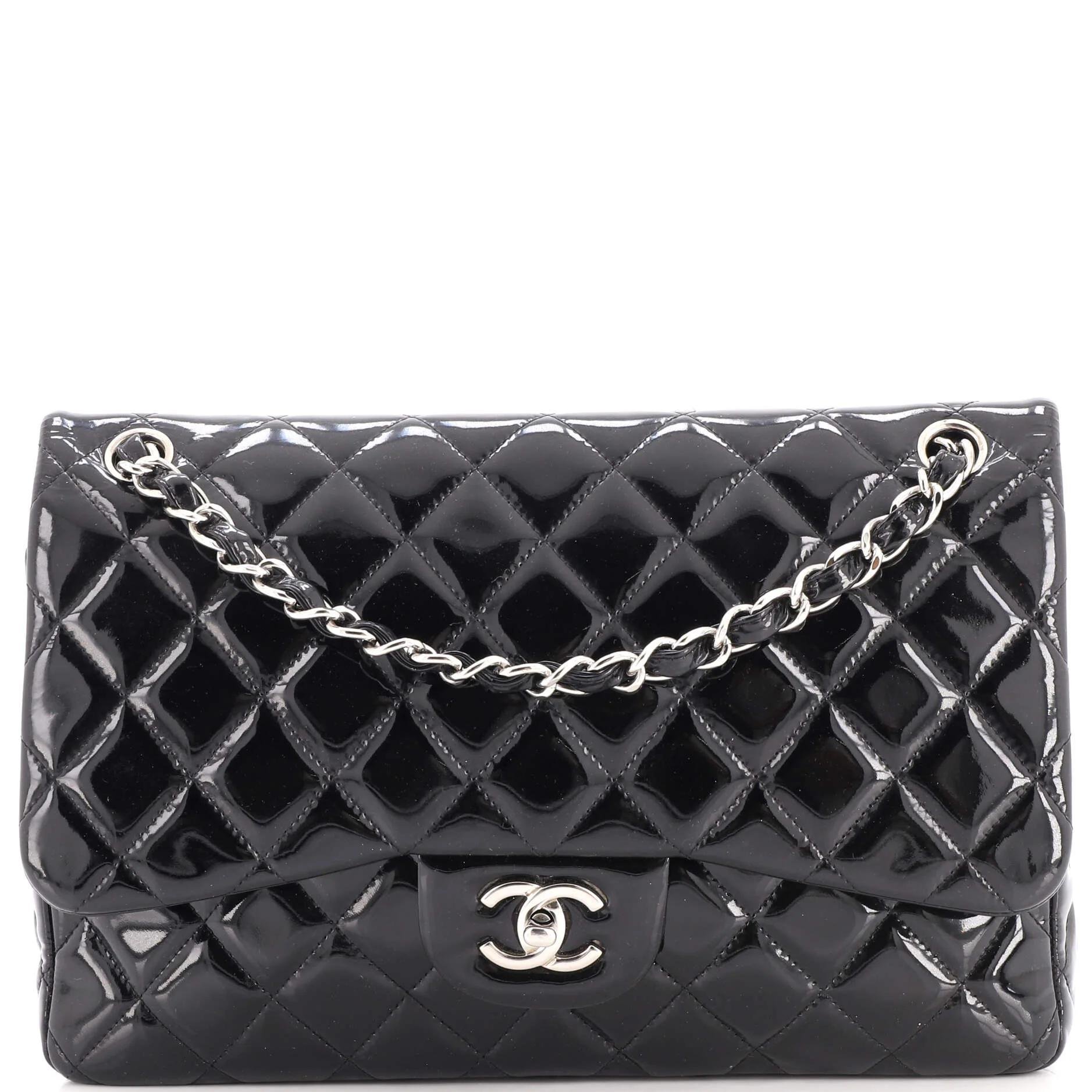 Timeless/Classique patent leather handbag