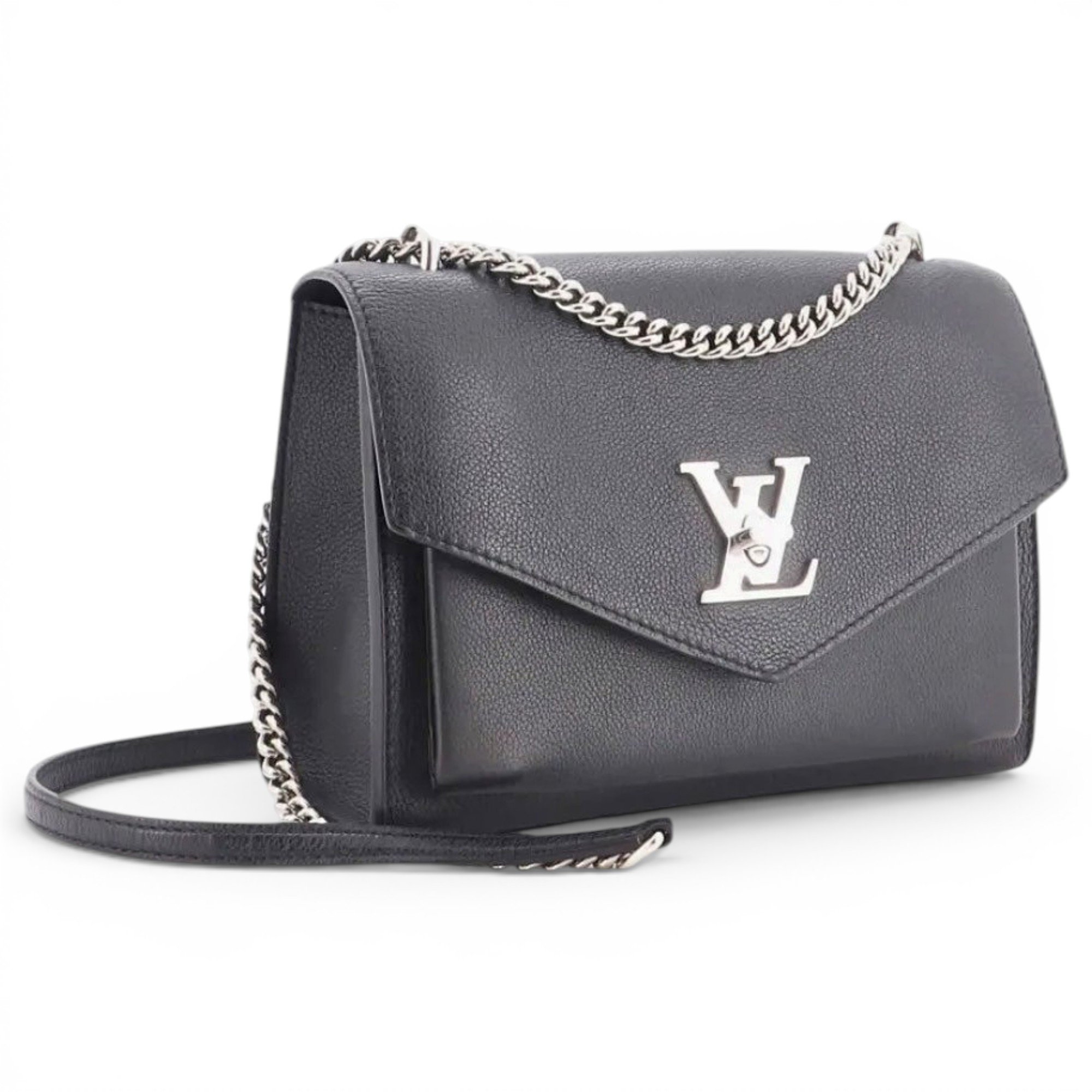 Lockme leather crossbody bag