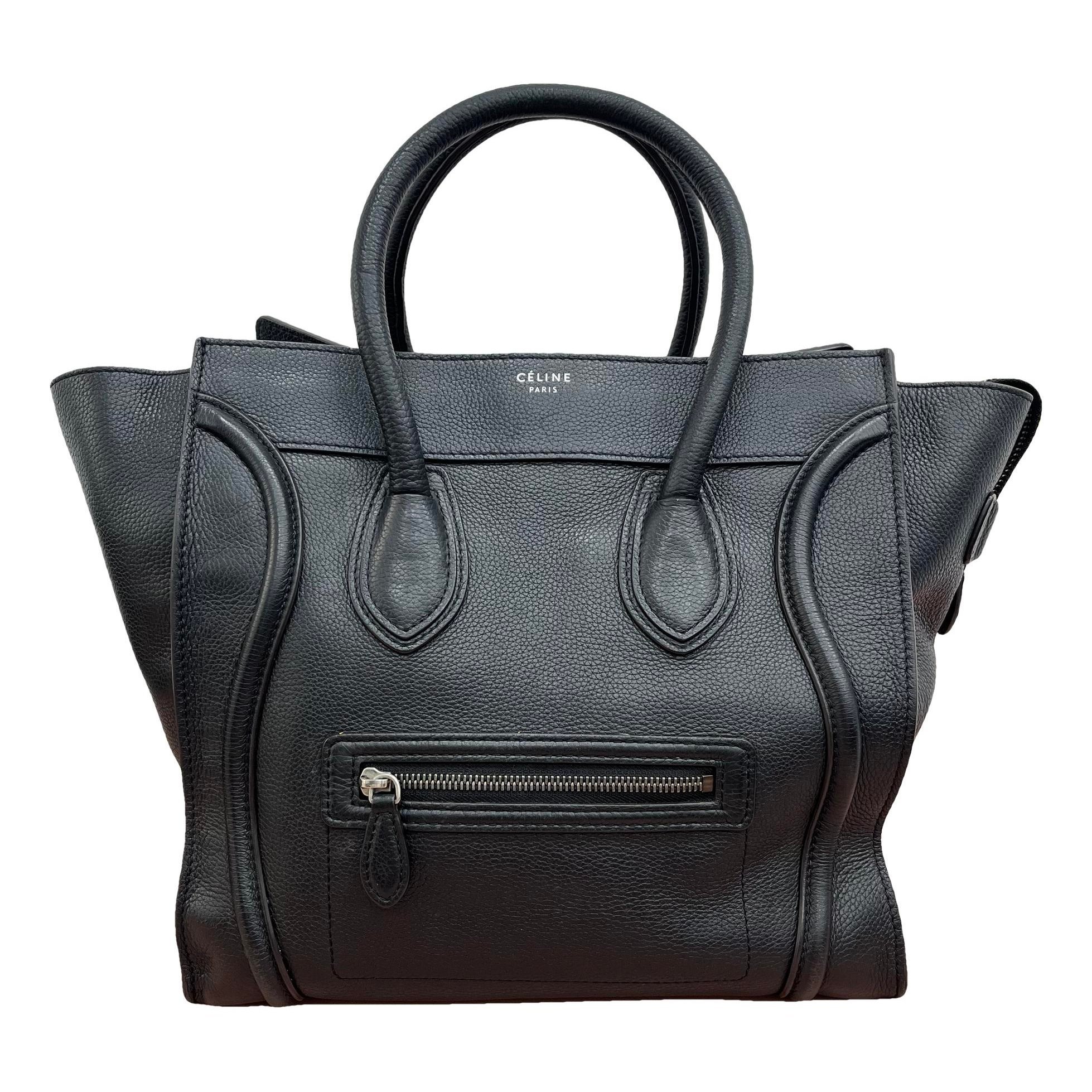 Luggage leather handbag