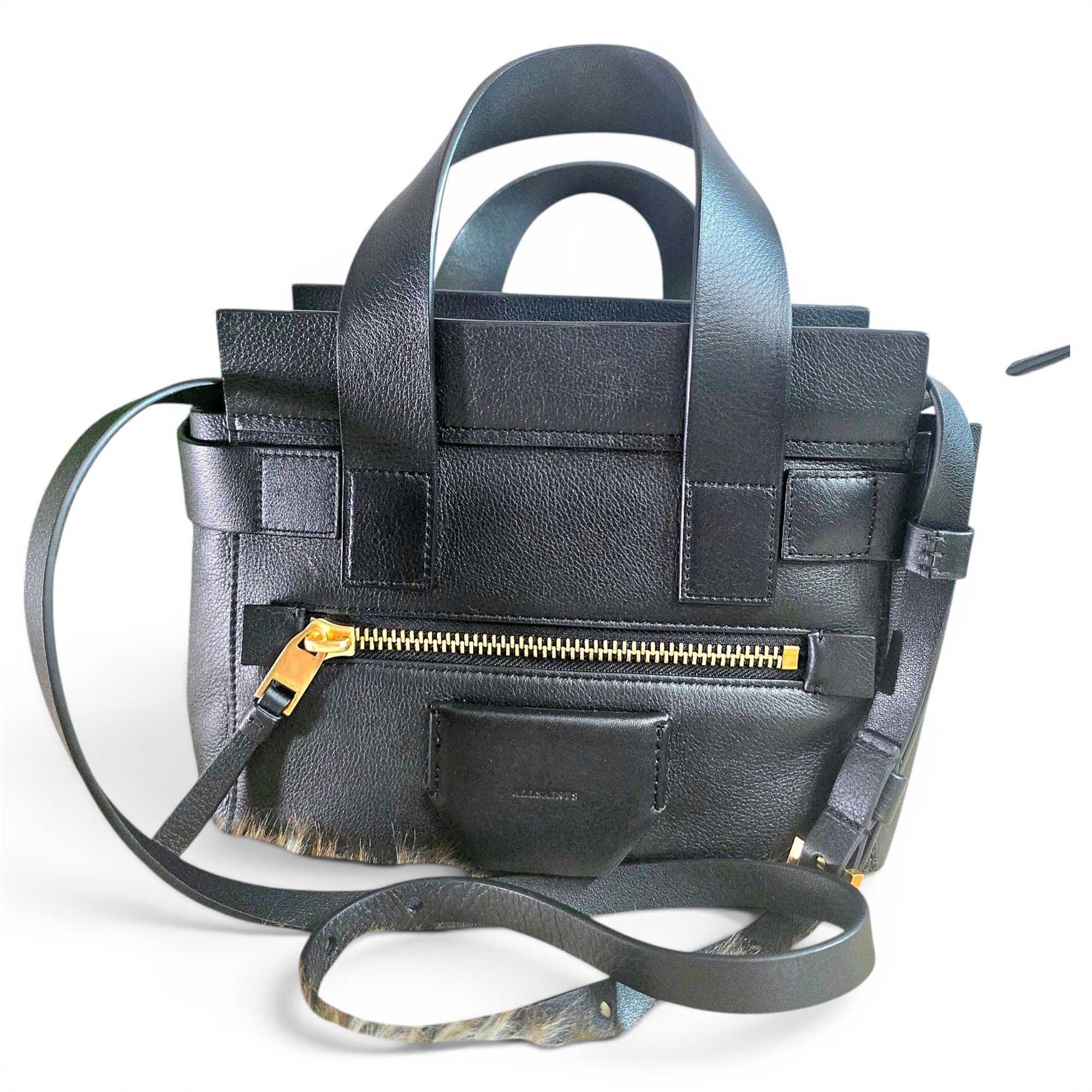 Leather tote