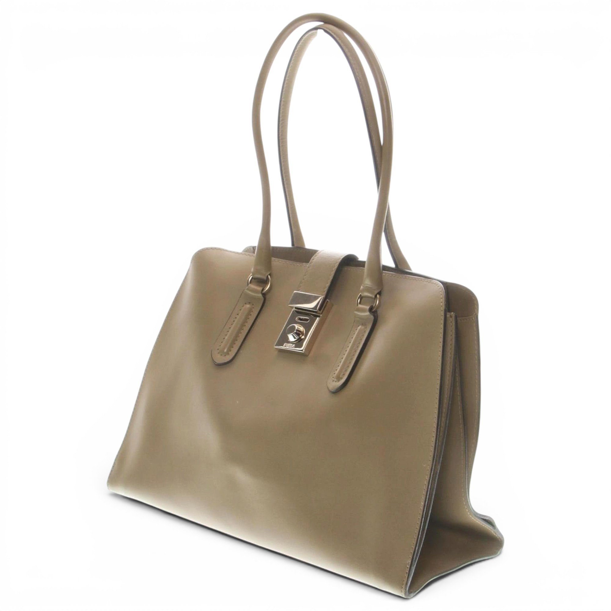 Leather handbag