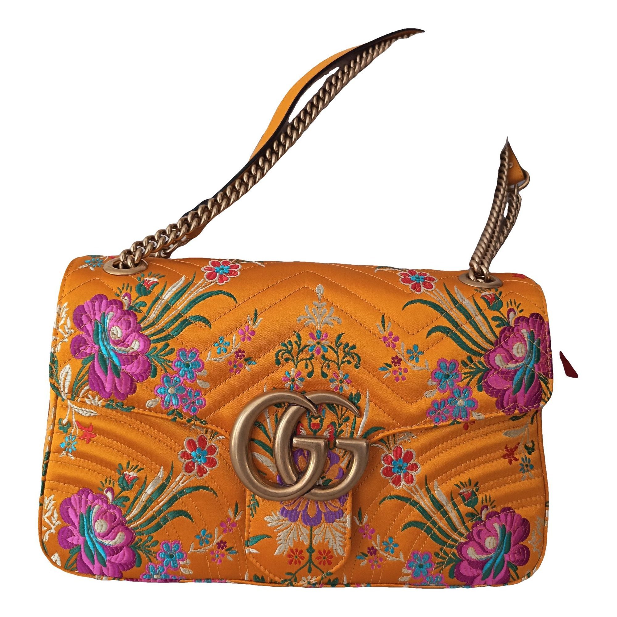 Marmont silk handbag