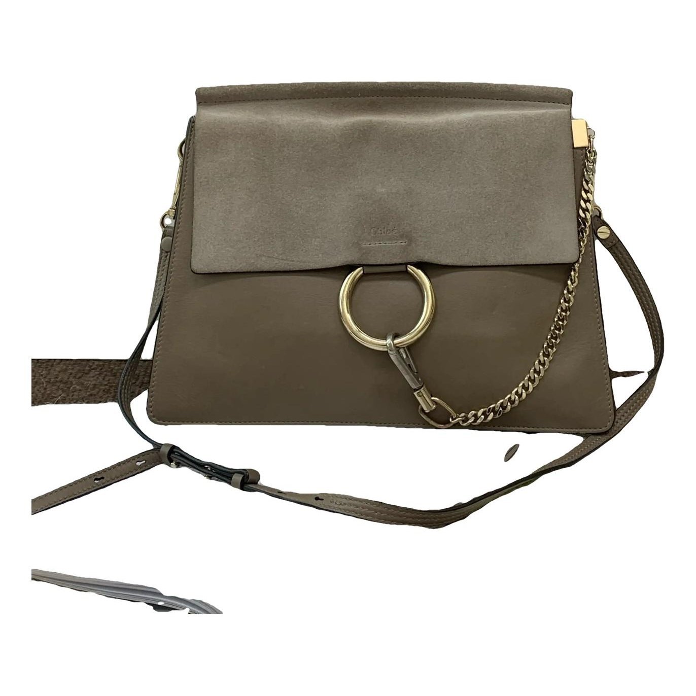 Faye leather handbag