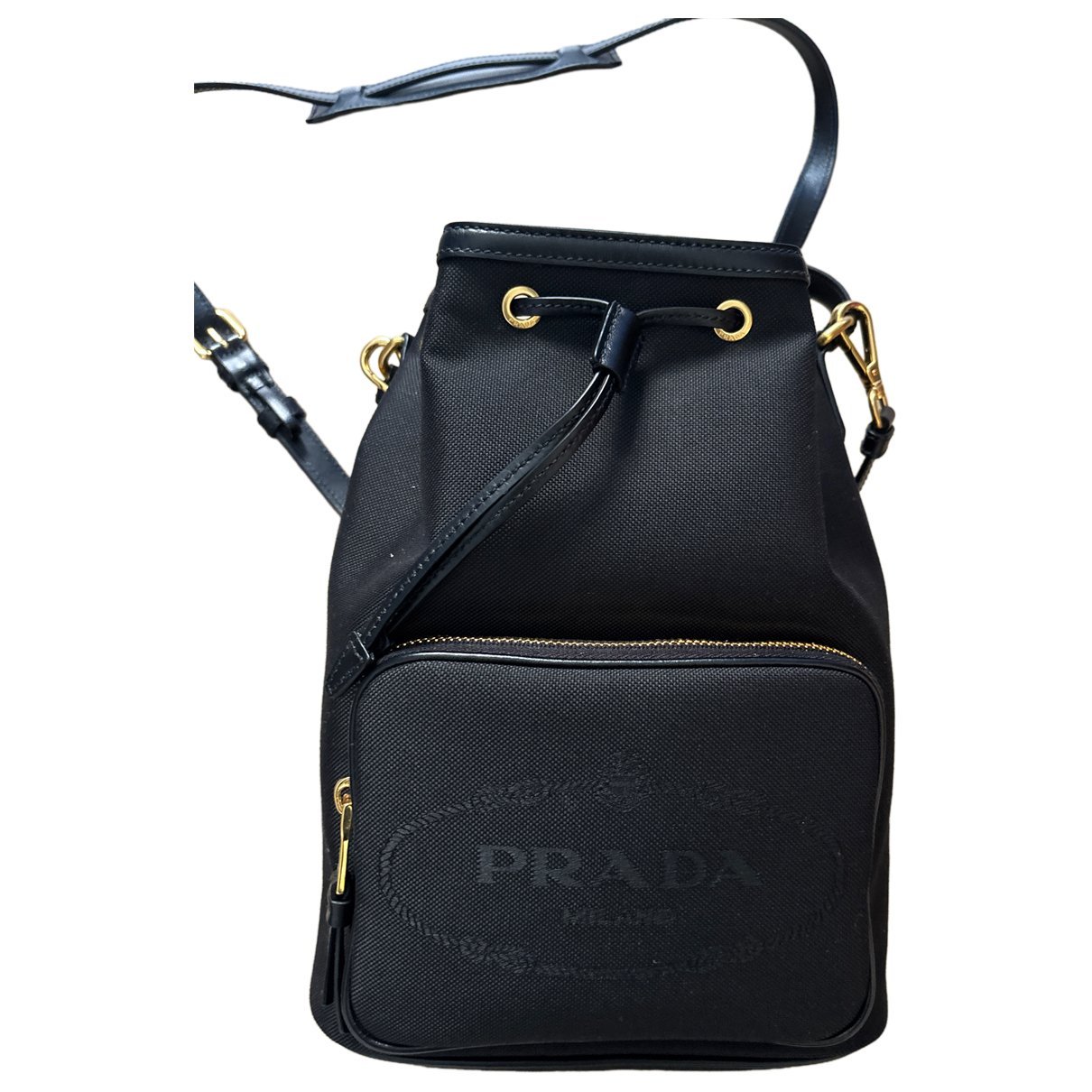 Duet cloth crossbody bag