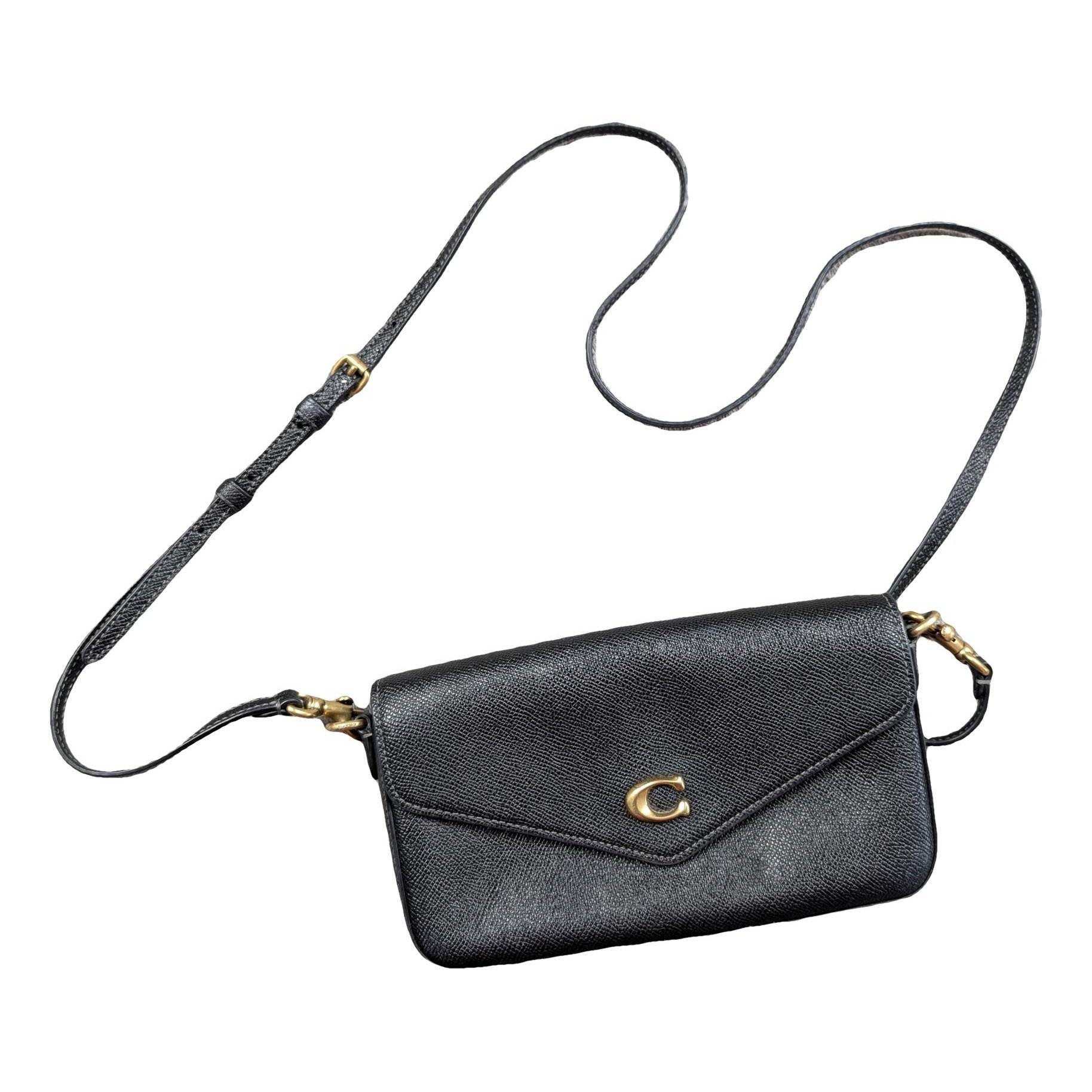 Leather crossbody bag