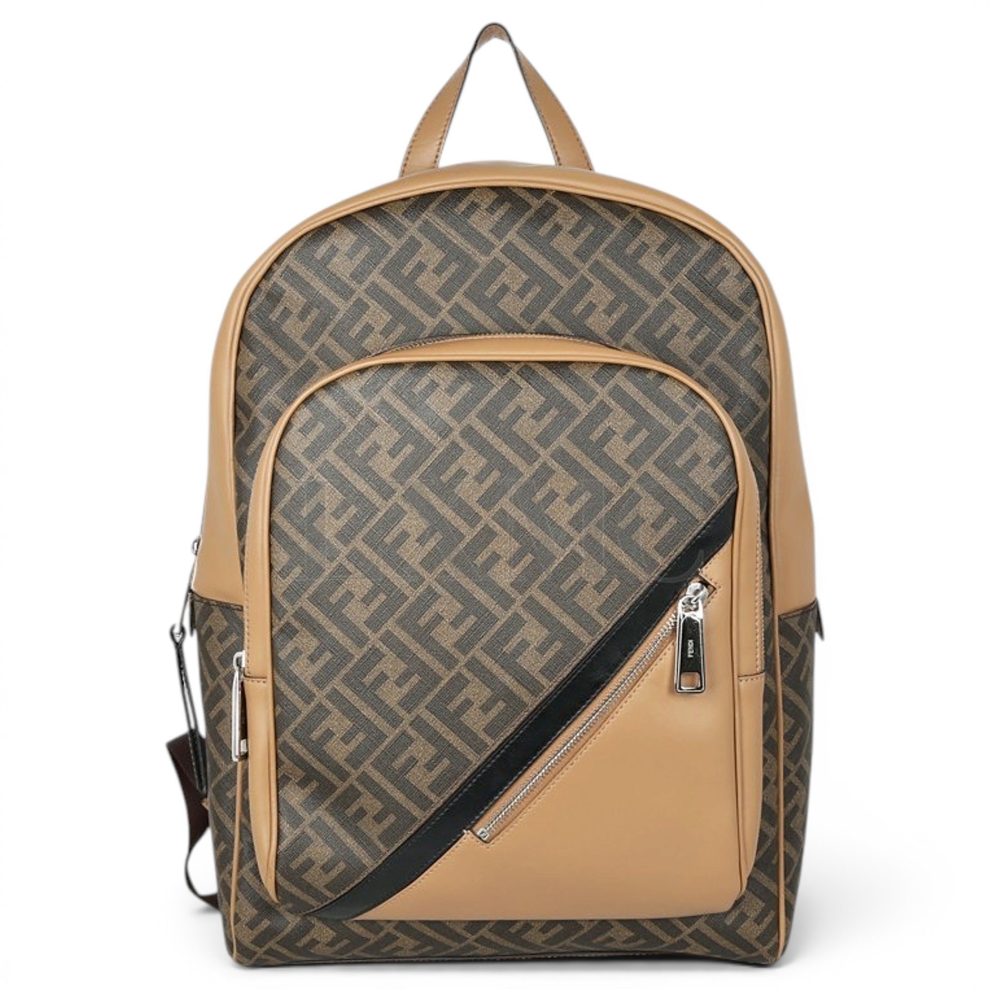 Leather backpack